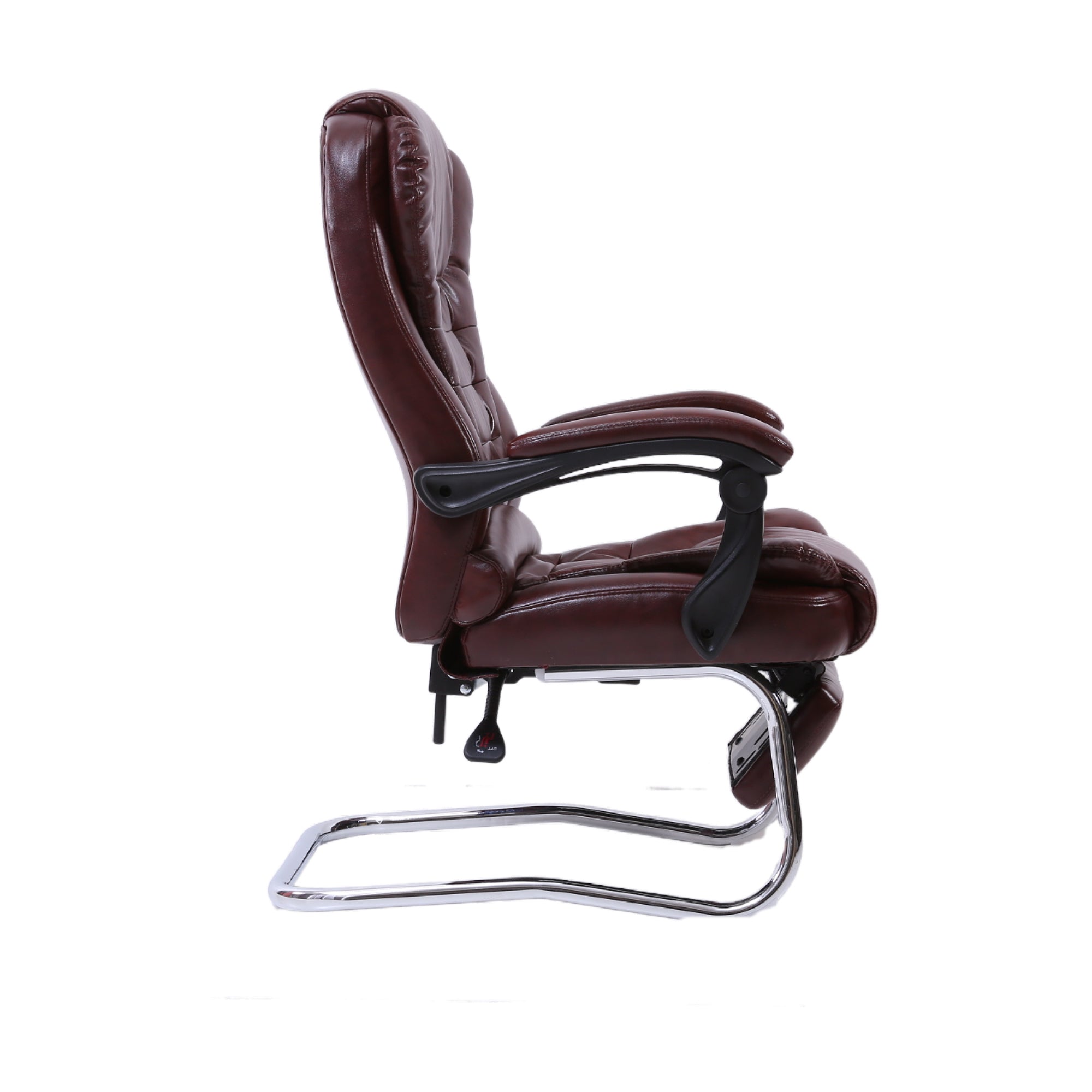 Johoofurniture Reclining leather chair with Footrest Guest Version Q026