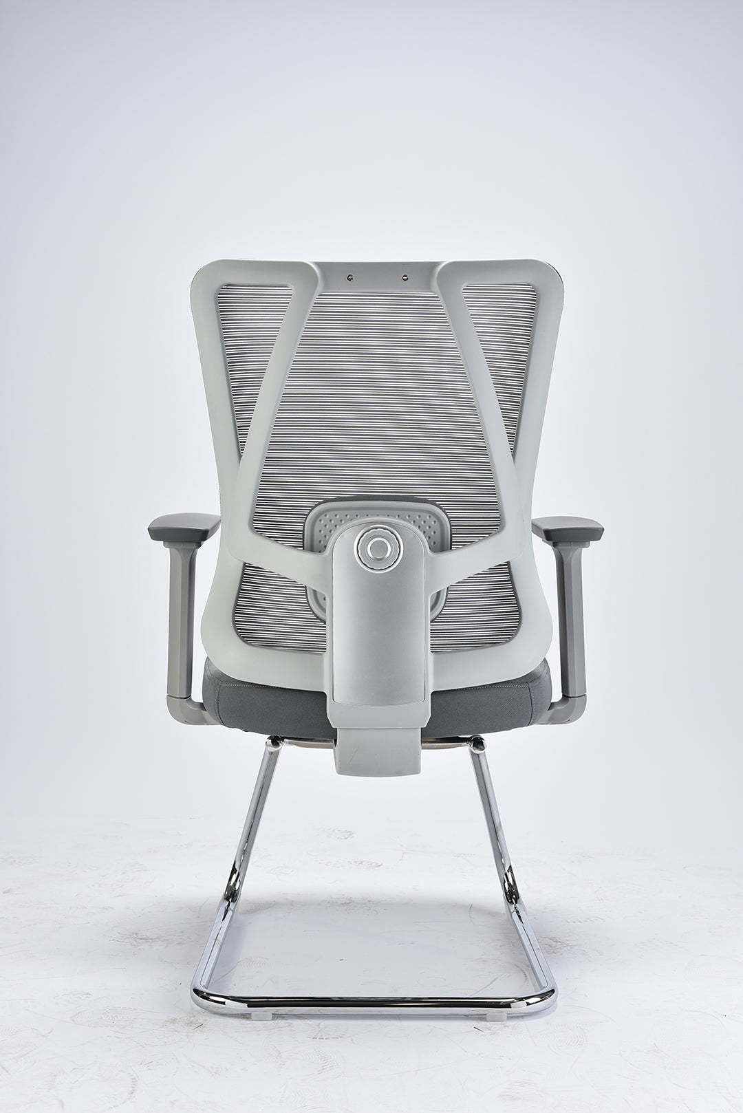 JOHOOFURNITURE 삼각 등받이 지지 사무용 의자 회색 N839