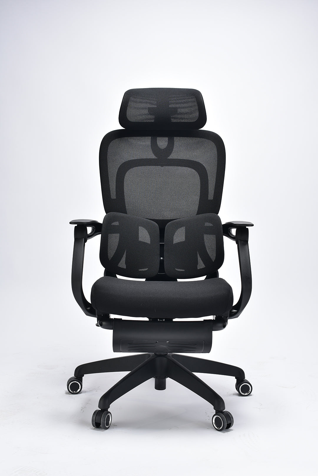 JOHOOFURNITURE Three-zone lumbar support design in the latest office chair With Footrest pedalN837
