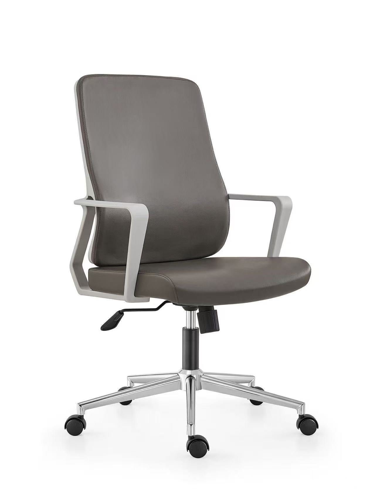 Johoofurniture New Design All Mould Foam Leather Chair A11