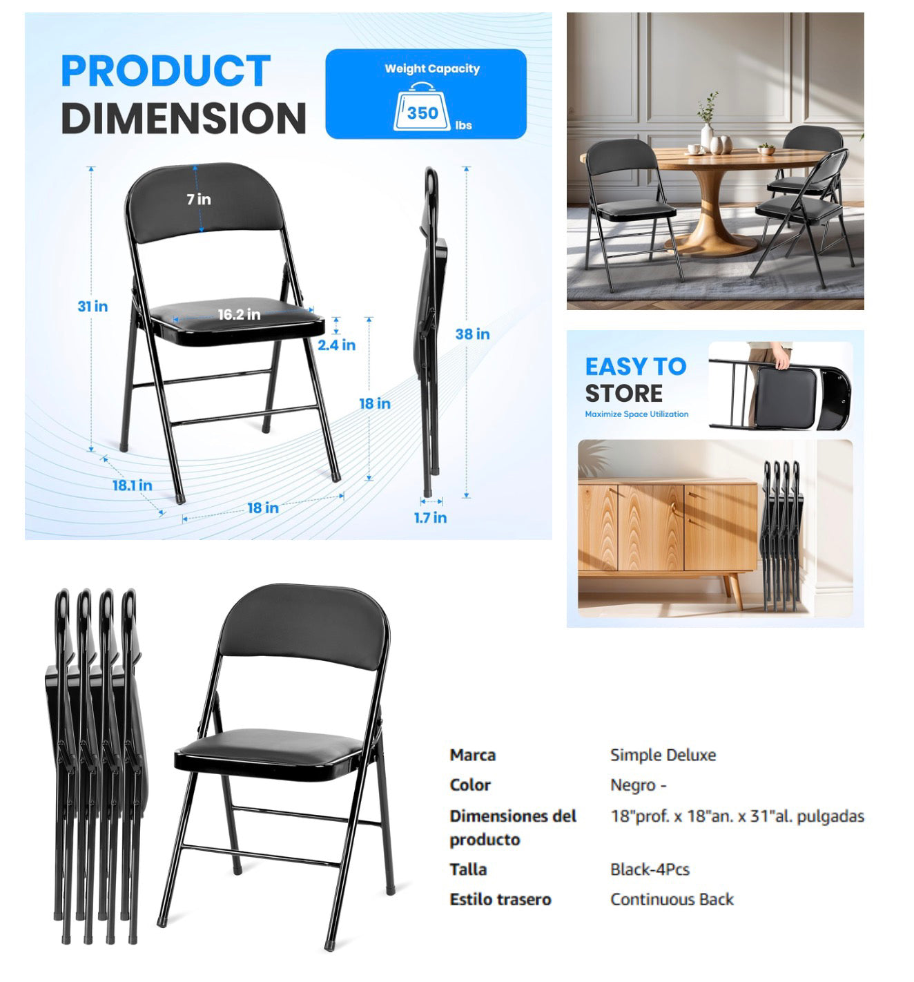 Cheap Price Promotion With Soft Padded Folding plastic chairs Even Party #9010