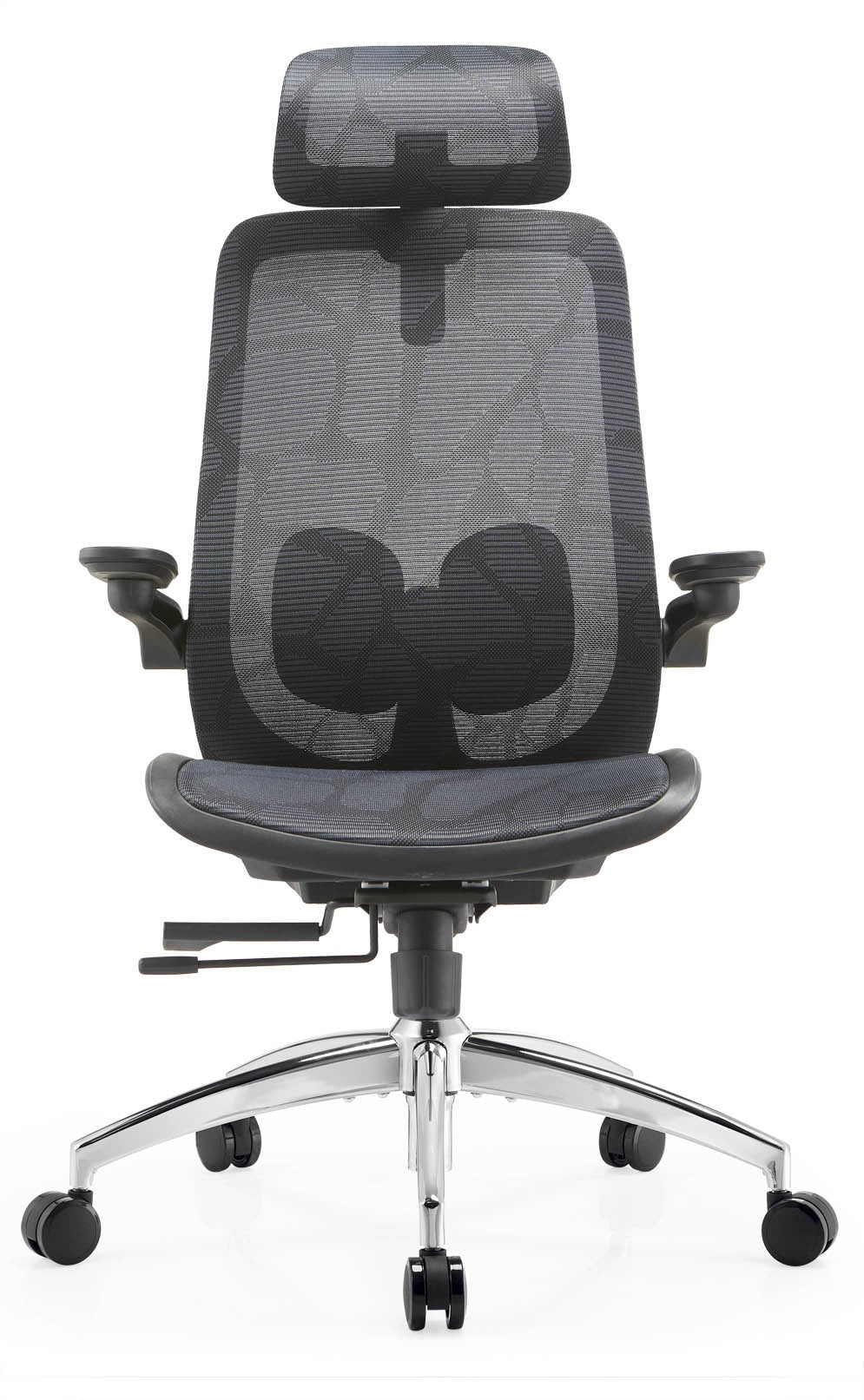 JOHOOFURNITURE Armrest 2D flip-up armrests with PU armrest pads mesh chair A2-H12
