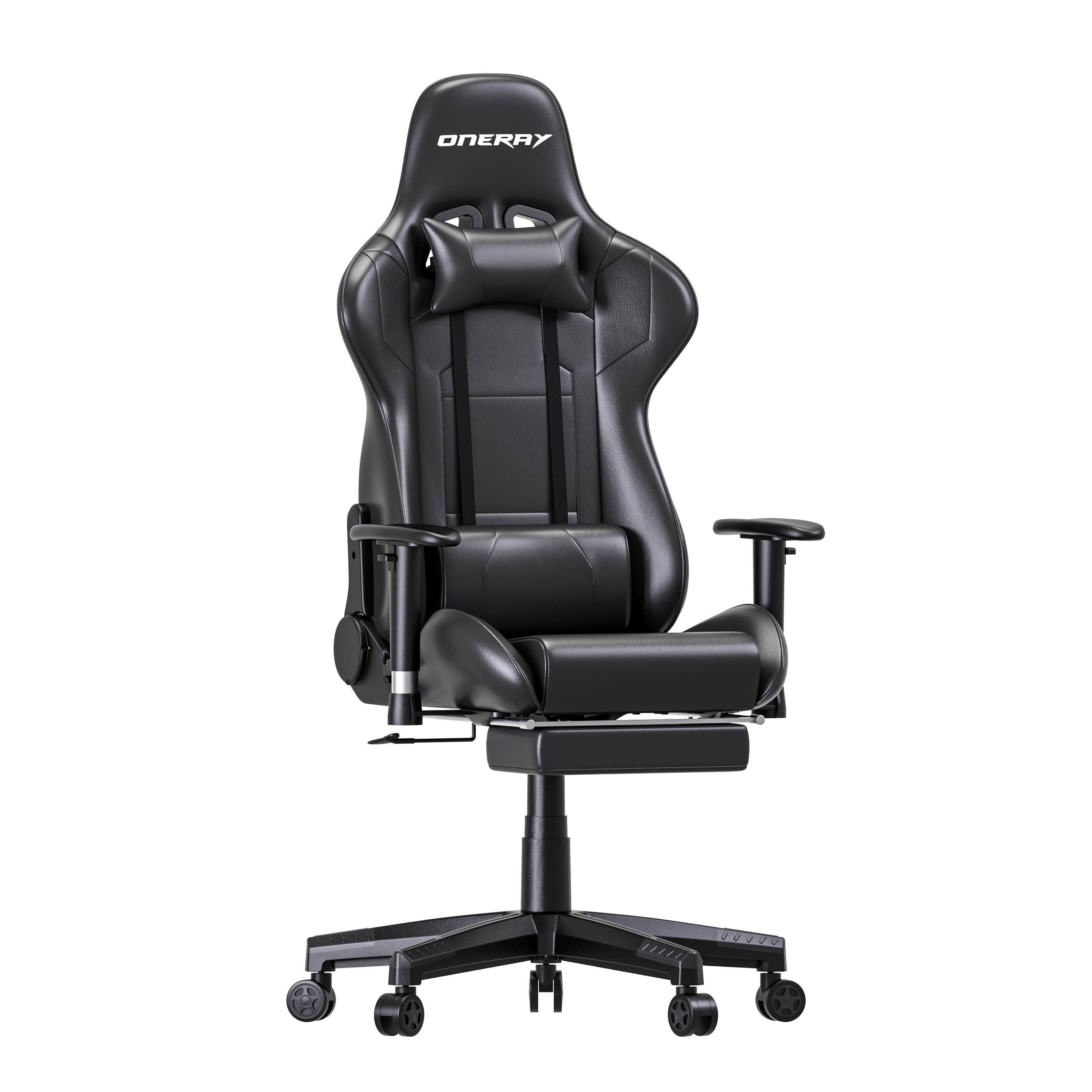 JOHOOFURNITURE Gaming chair model D0921 with footrest