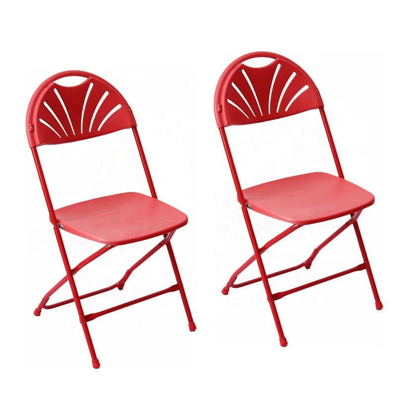 Floral Back Design Folding Chairs Plastic Garden Chair #9021