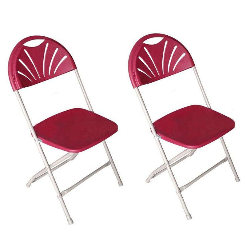 Floral Back Design Folding Chairs Plastic Garden Chair #9021