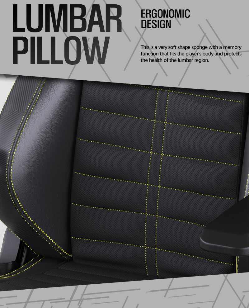 JOHOOFURNITURE Mould Foam Gaming Chair GT0958