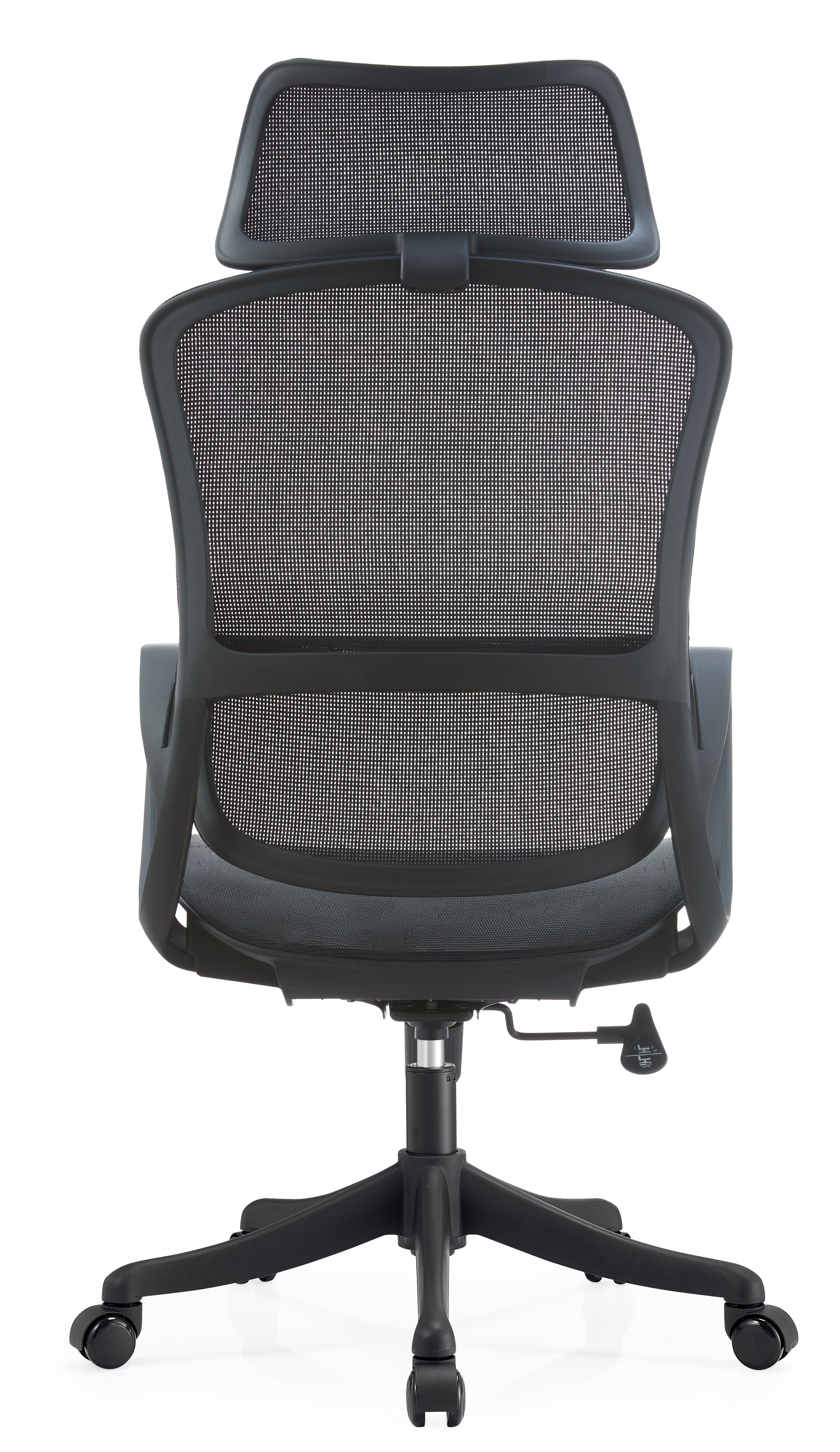 JOHOOFURNITURE Cost-effective Staff Office Chair All Mesh with Soft Lumbar Support YC80