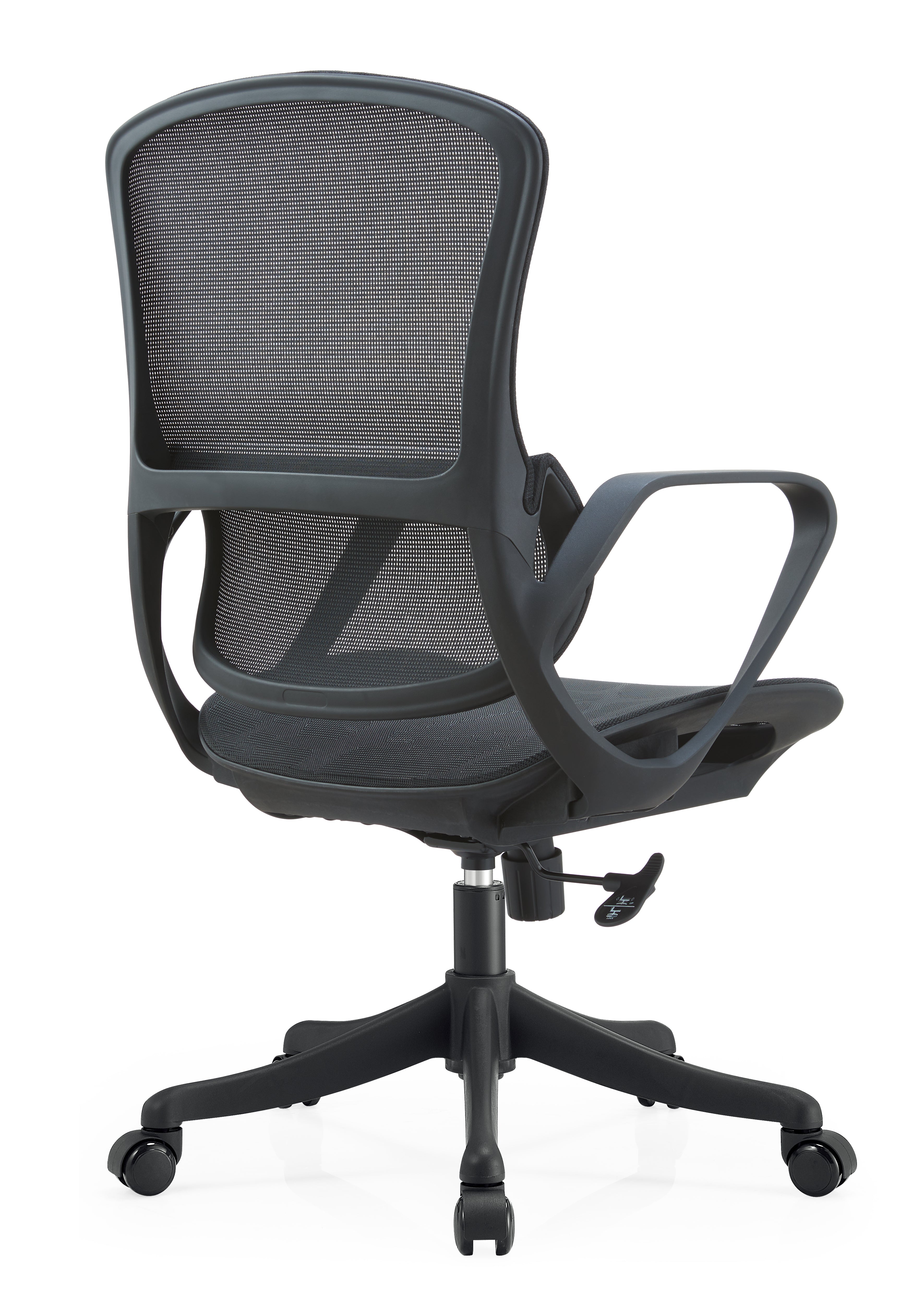 JOHOOFURNITURE Cost-effective Staff Office Chair All Mesh with Soft Lumbar Support YC80