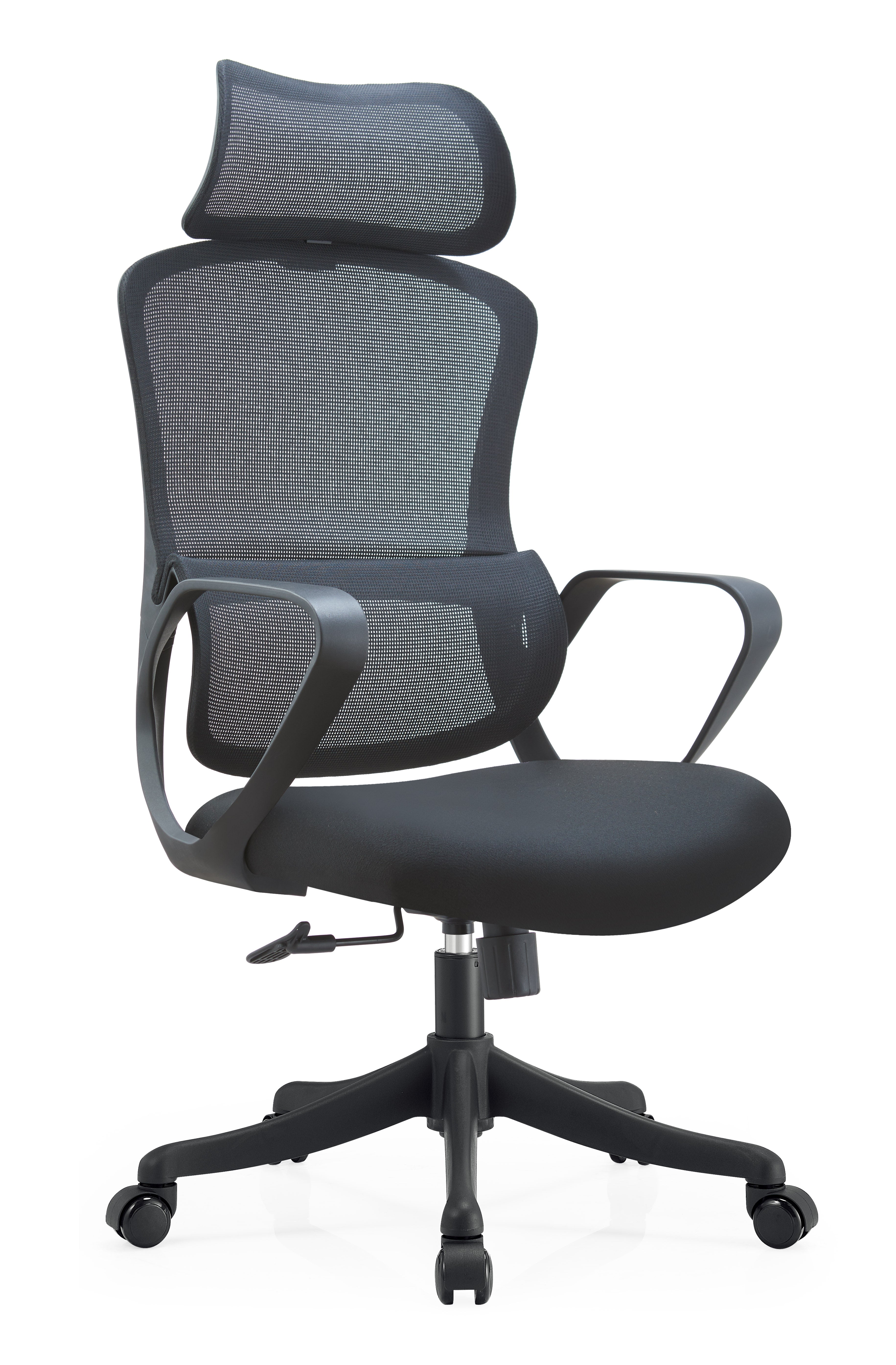 JOHOOFURNITURE Cost-effective Staff Mesh Chair Foam Seat with Soft Lumbar Support YC80