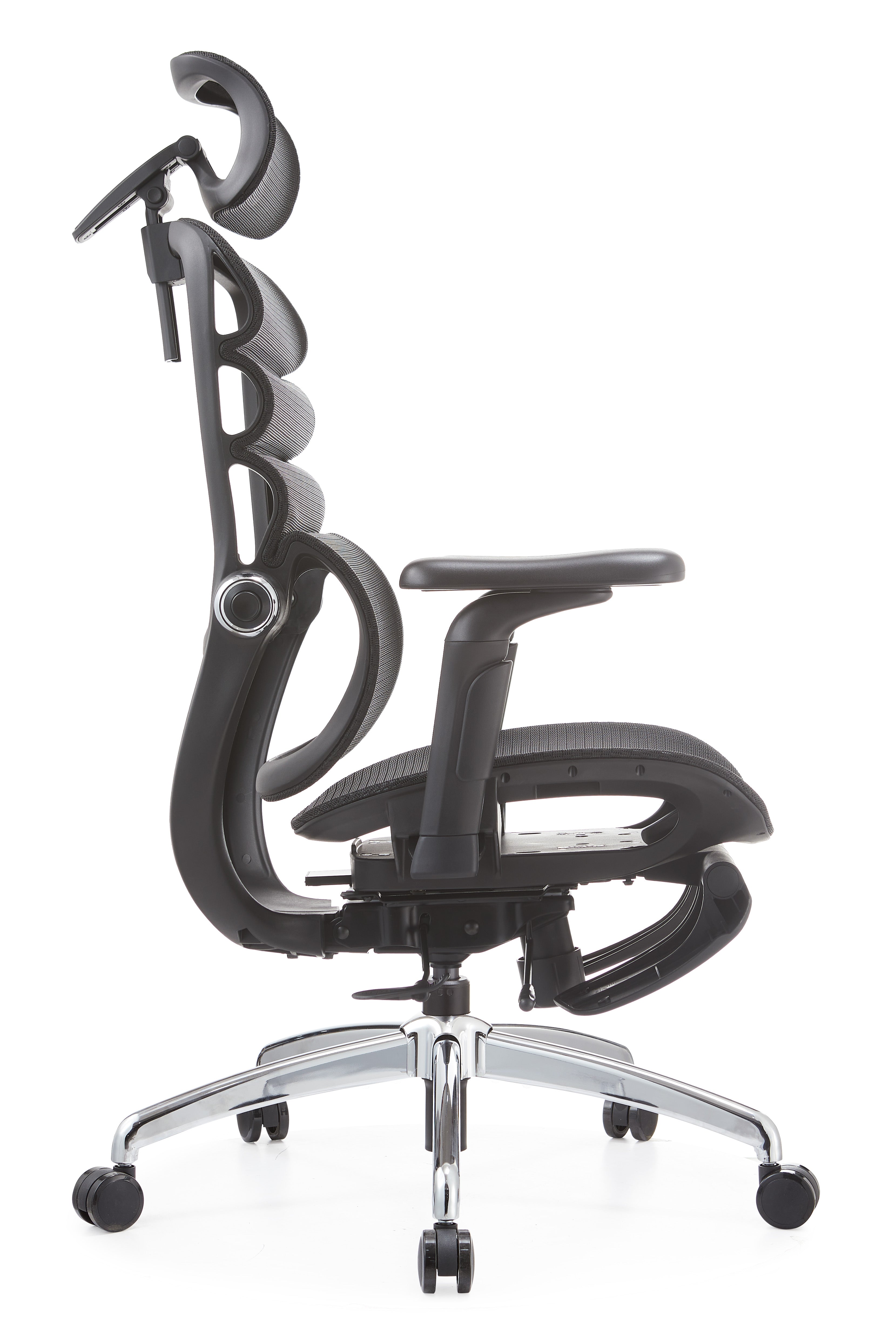 JOHOOFURNITURE 2026 Ergonomic Chair Upgrade Wavy Back 5D Armrest K3F