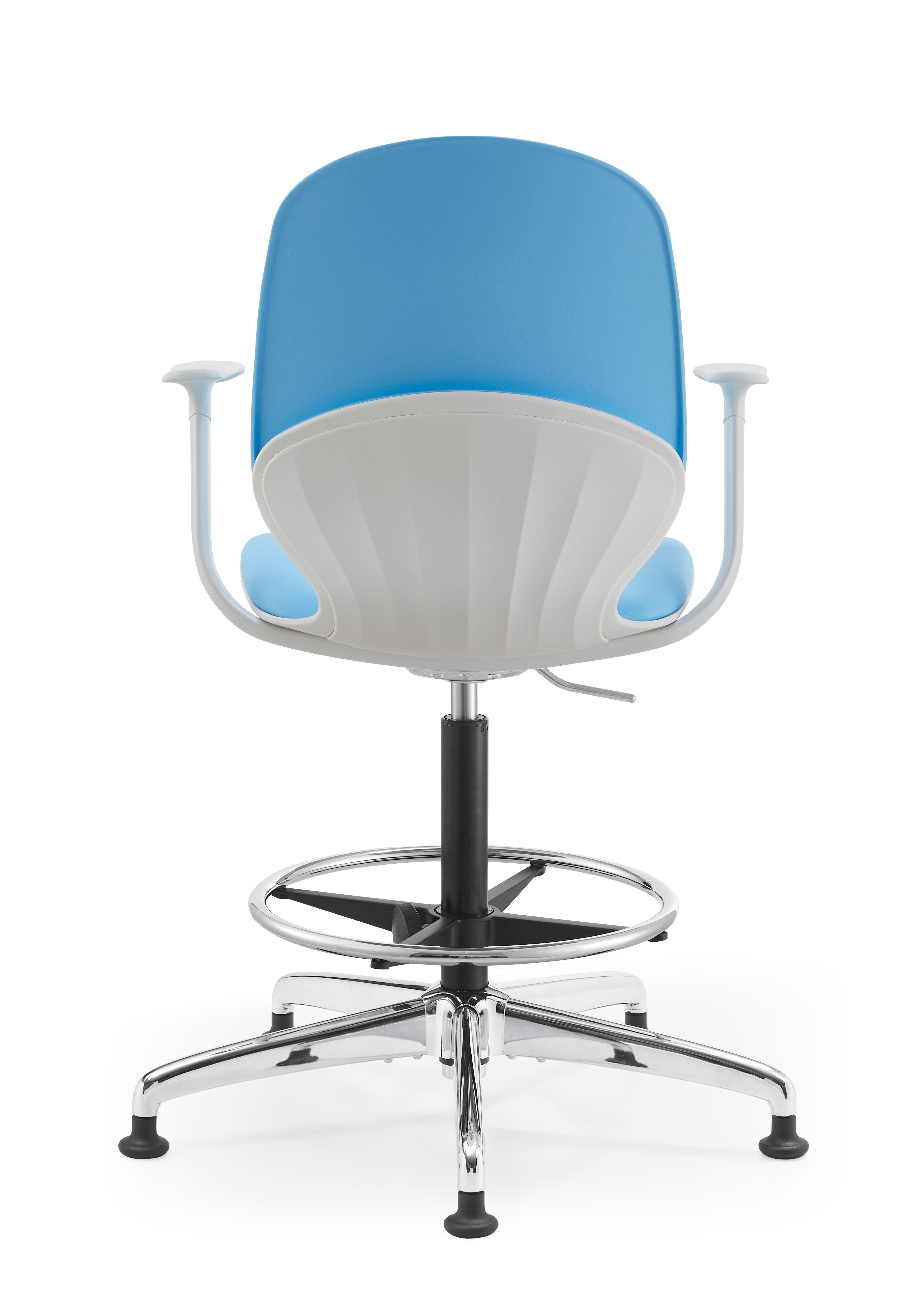 JOHOOFURNITURE PP Structural Backrest BIFMA Test Passed Bar Chair YC597