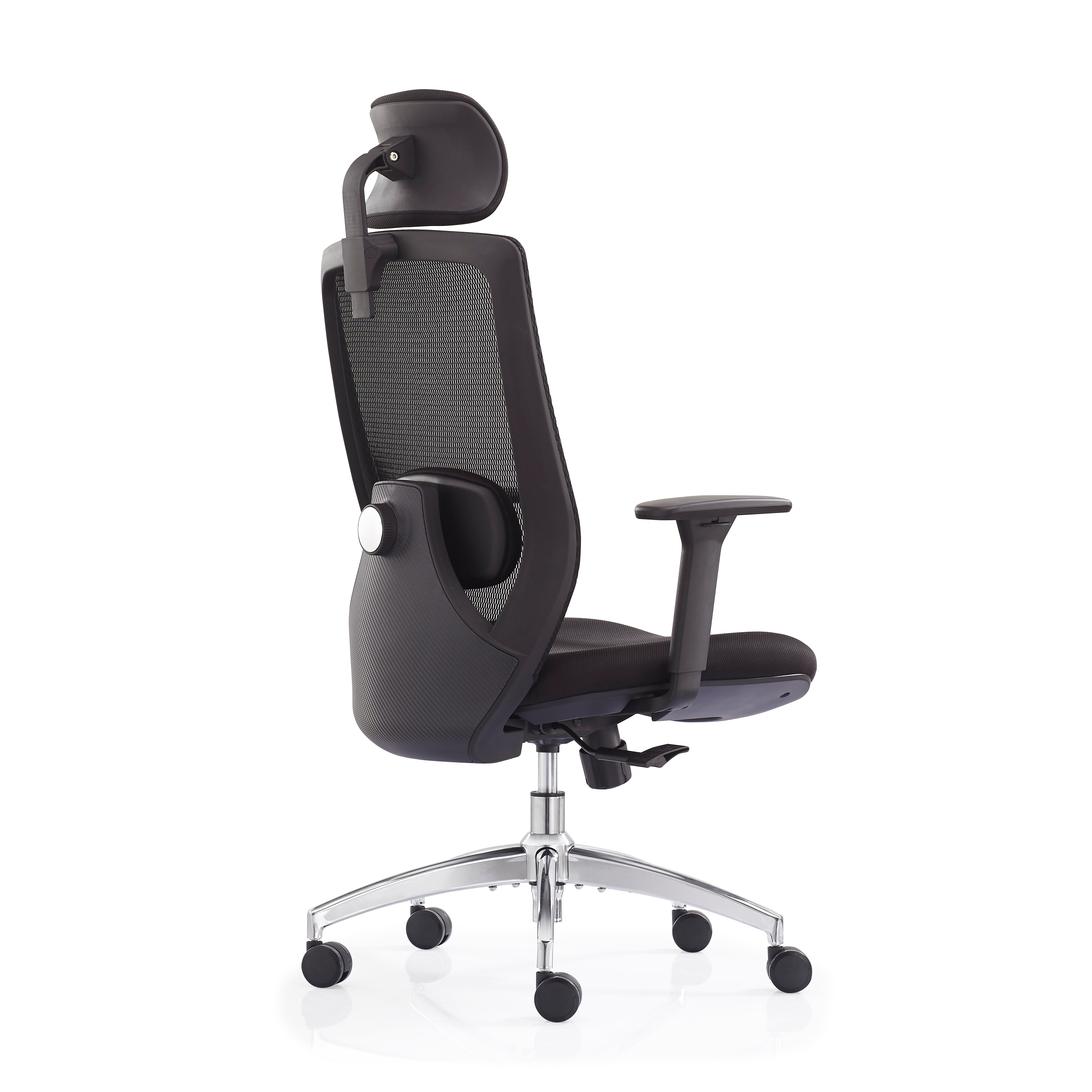 JOHOOFURNITURE Electroplated Removable Base Mesh Chair V6-H04