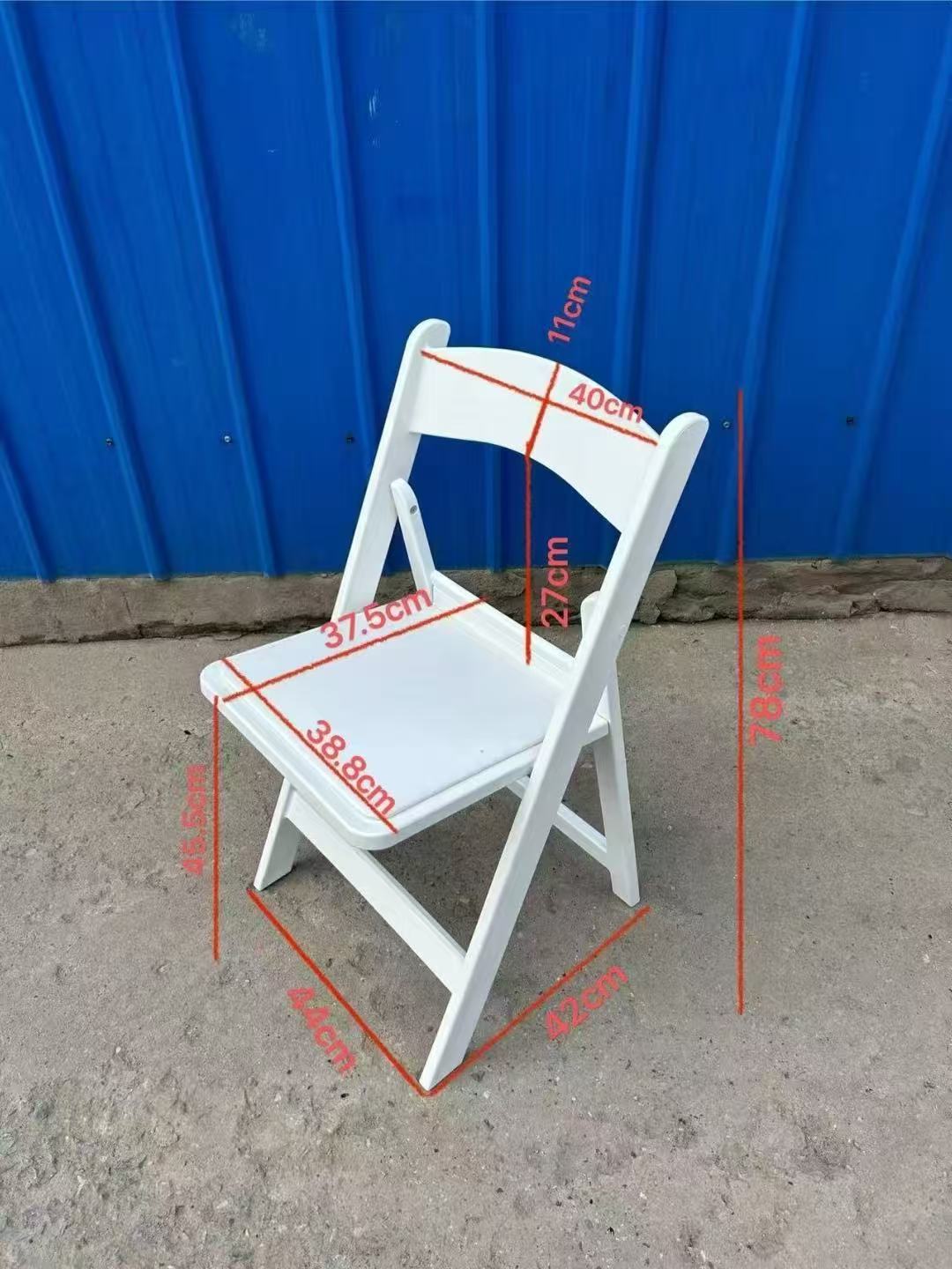 Folding Chairs for Audience plastic chairs Wembledon Resin folding chair KD03