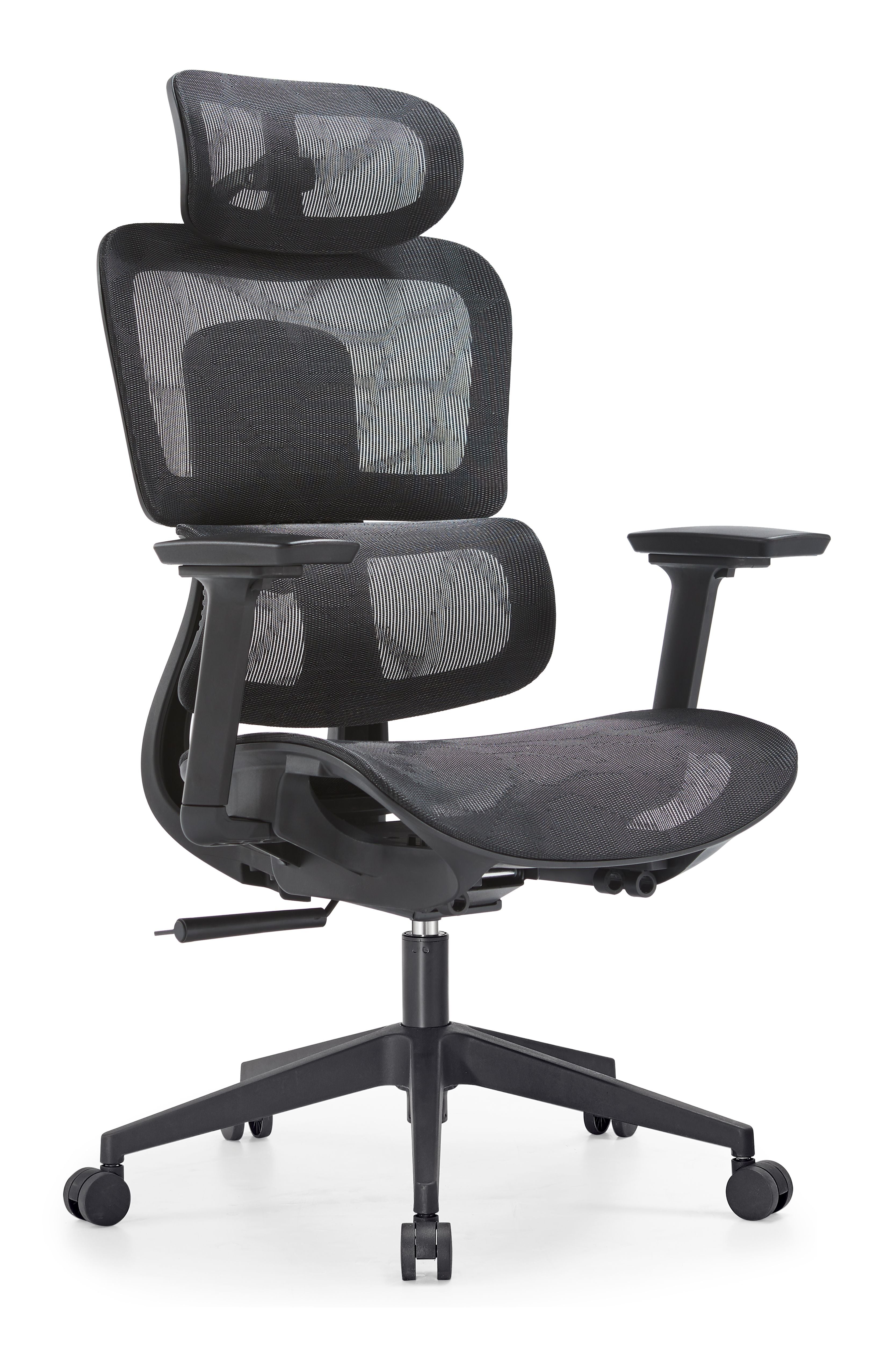 JOHOOFURNITURE Backrest Height Adjustable All Mesh Chair NX166 Footrest Optional