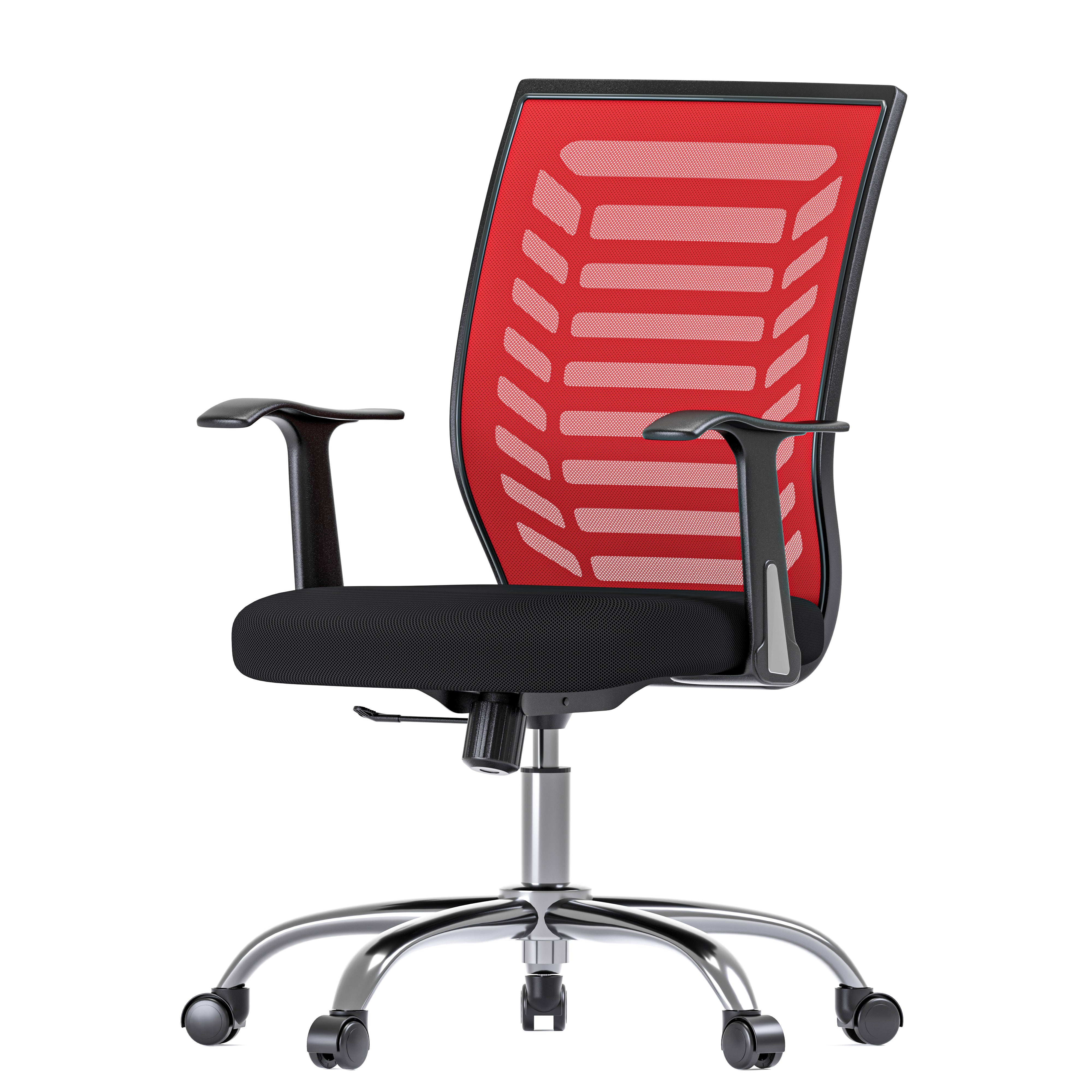 JOHOOFURNITURE Plastic Back Office Chair Y02