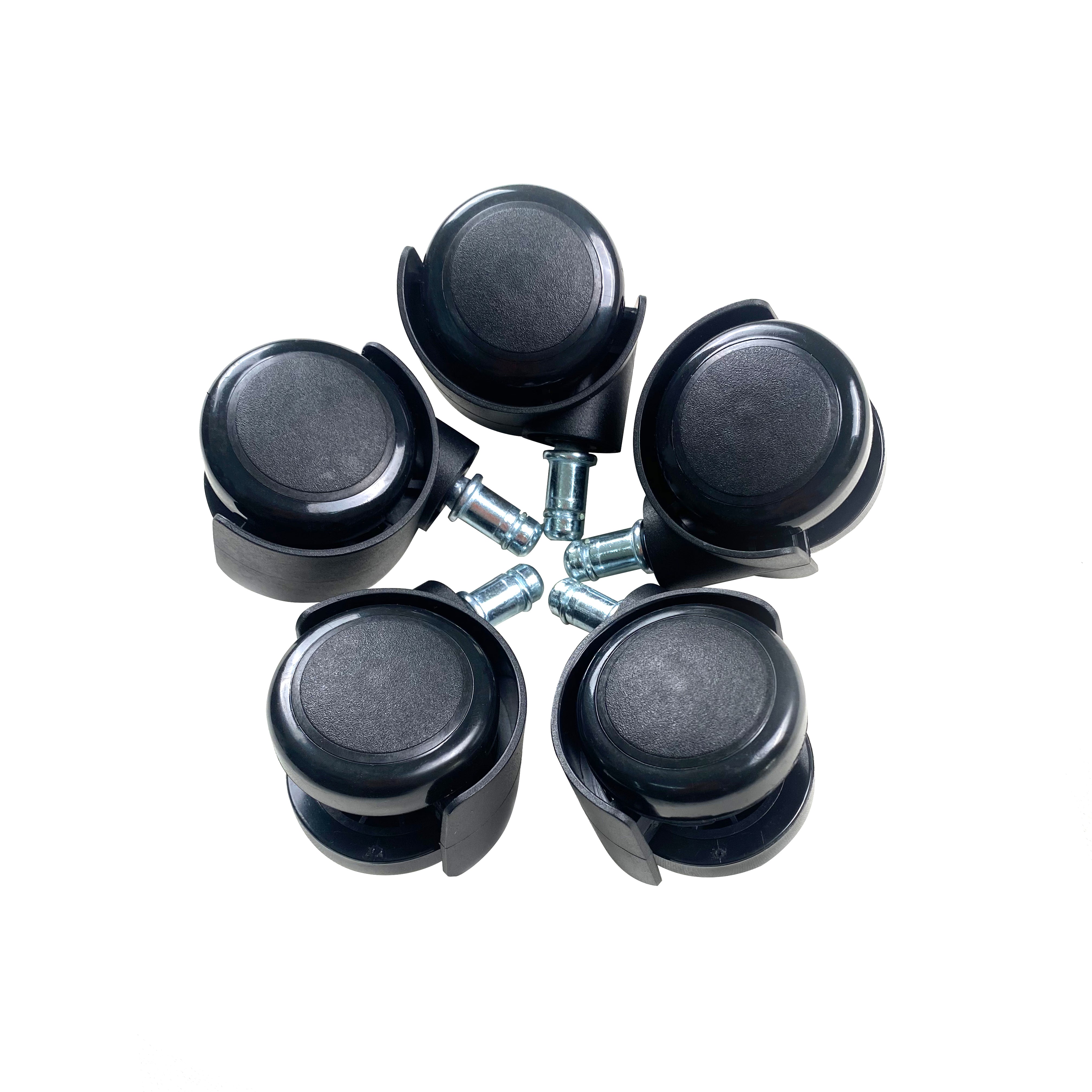 Chair Accessories Parts Castor PU PVC Silent Chair Wheels