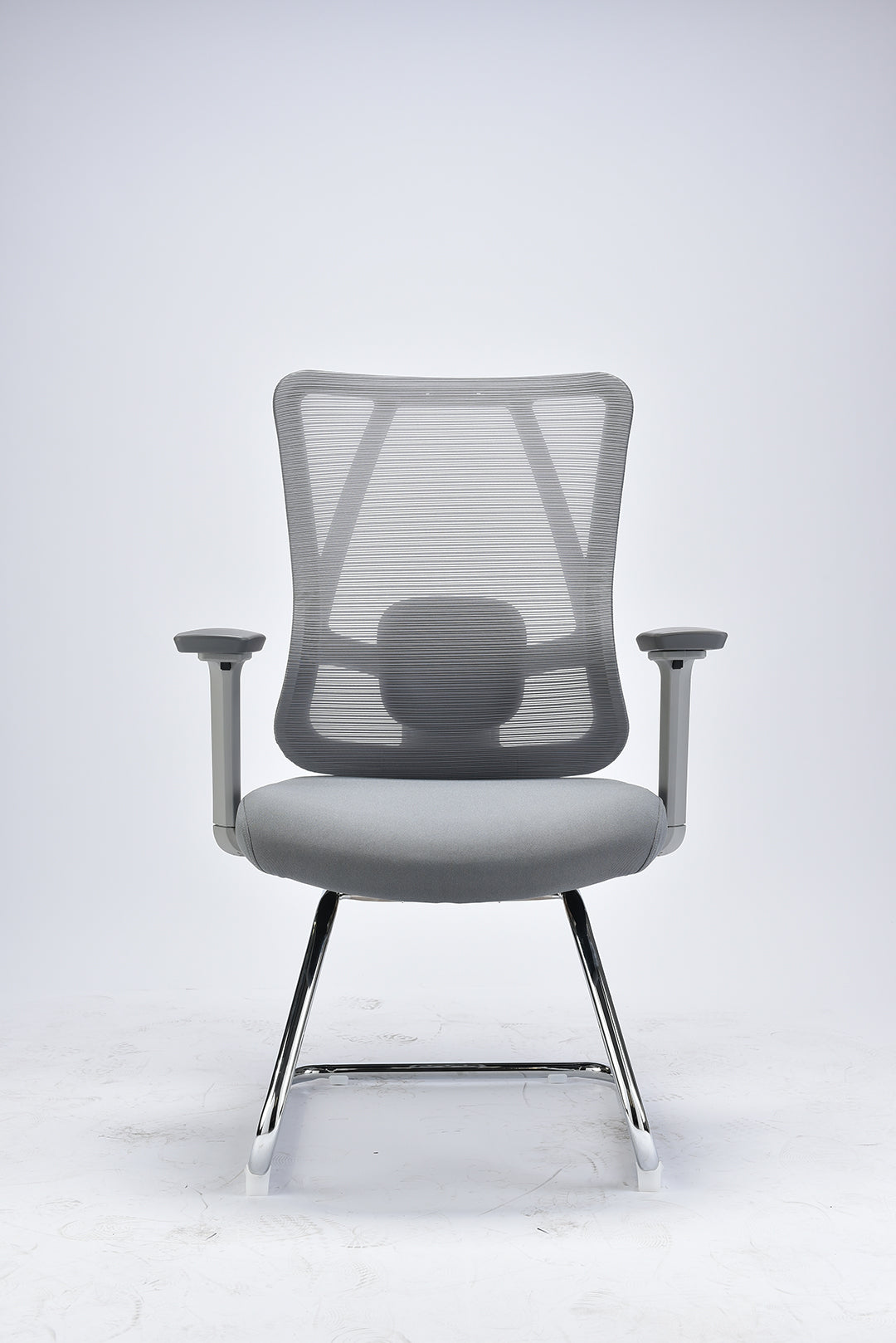 JOHOOFURNITURE 삼각 등받이 지지 사무용 의자 회색 N839