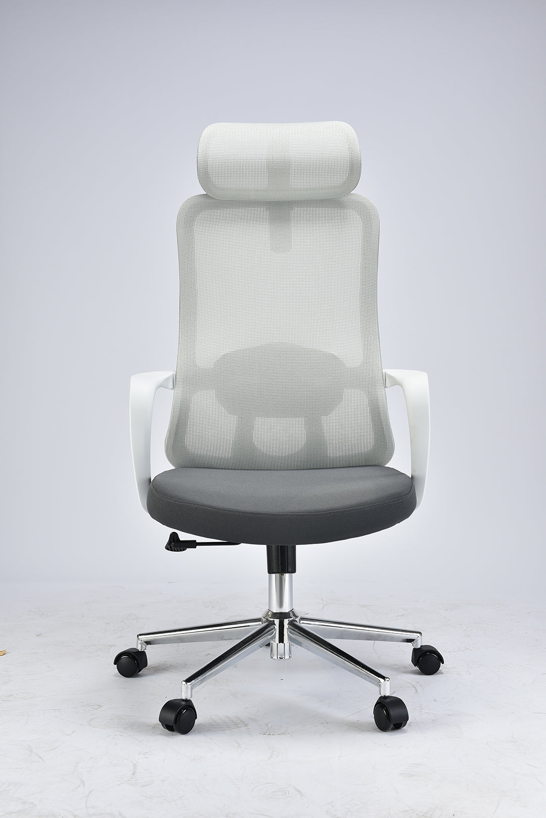JOHOOFURNITURE Poggiatesta regolabile in 3D plastica grigia N826