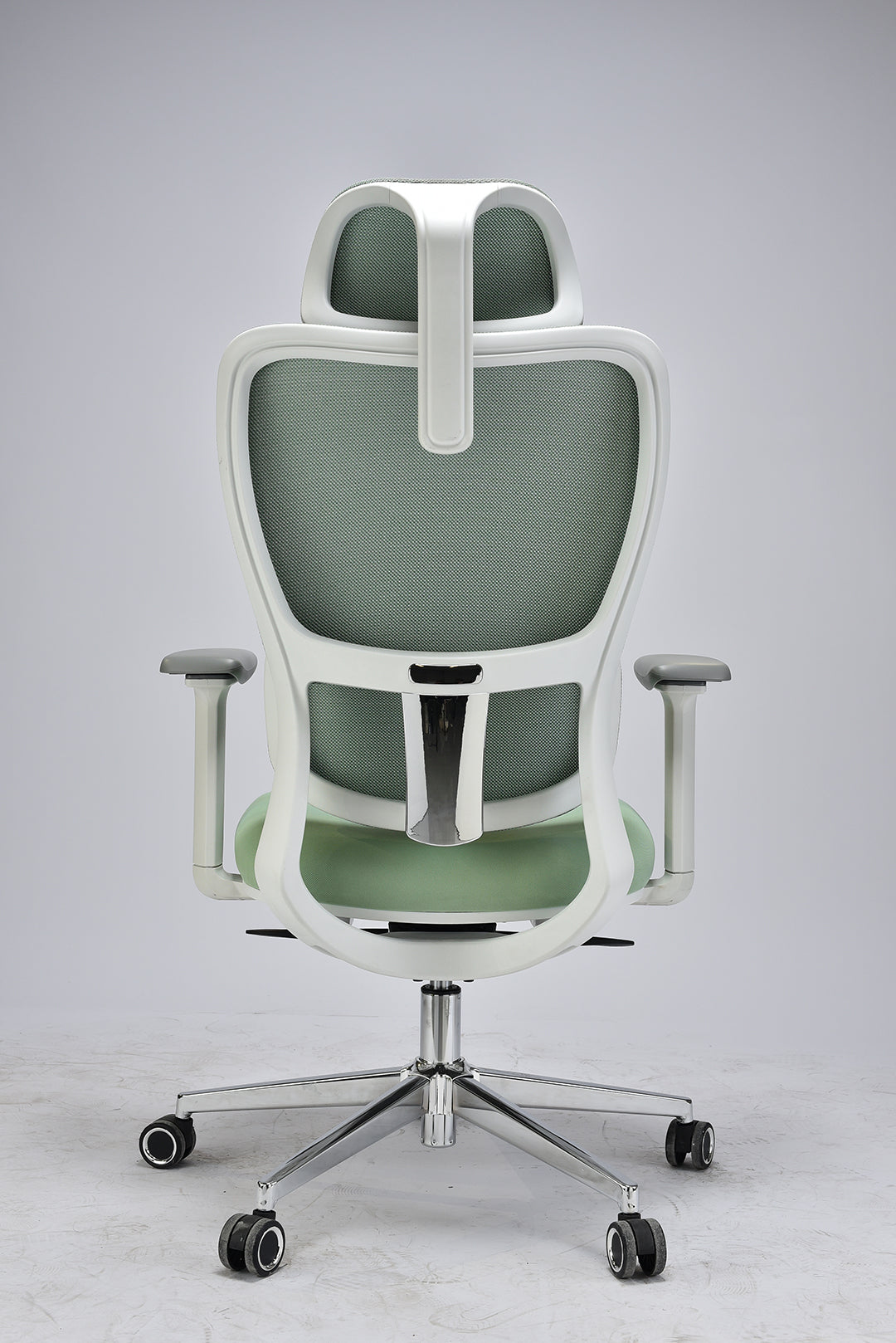 JOHOOFURNITURE Premium-Ergonomiestuhl – Multifunktionales Modell grauer Kunststoff N833