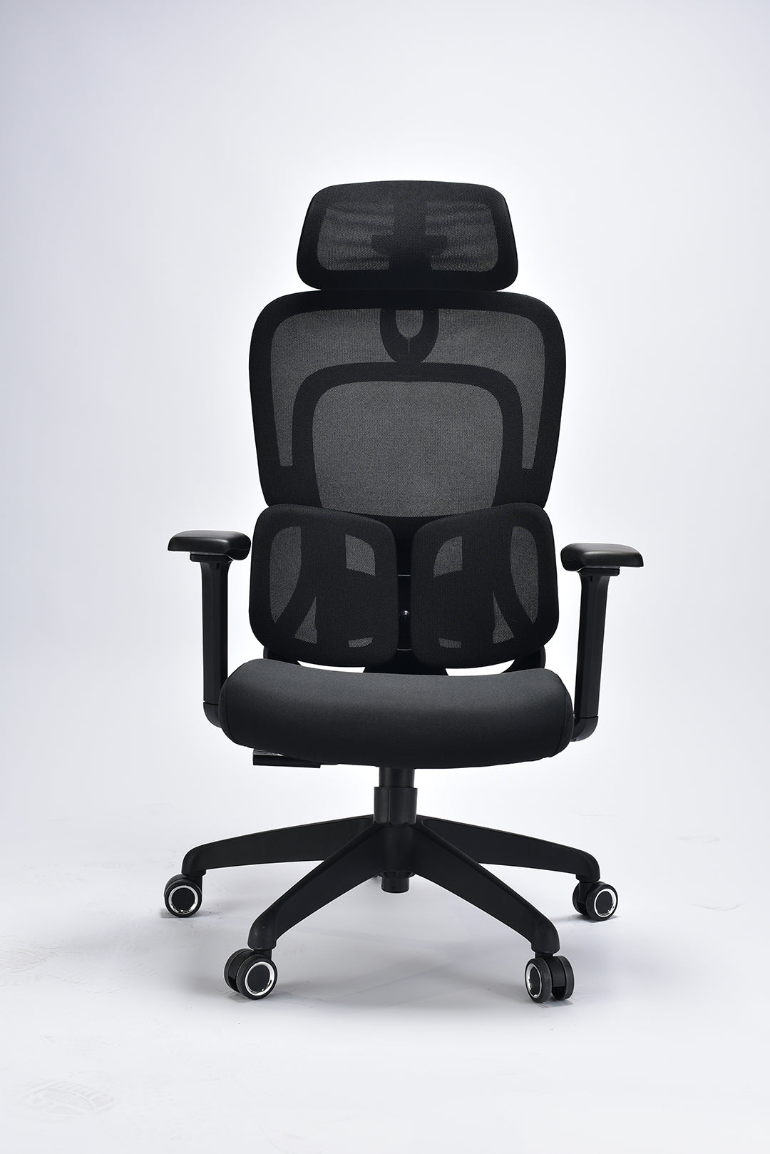 JOHOOFURNITURE Uusimman toimistotuolin kolmivyöhykkeinen lannerangan tuki  N837