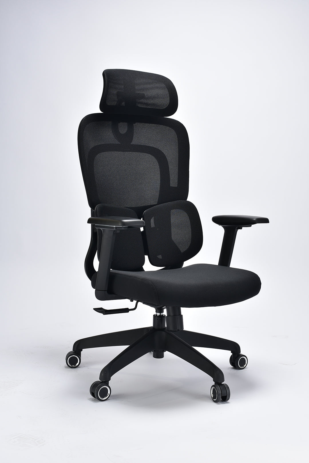 JOHOOFURNITURE Uusimman toimistotuolin kolmivyöhykkeinen lannerangan tuki  N837