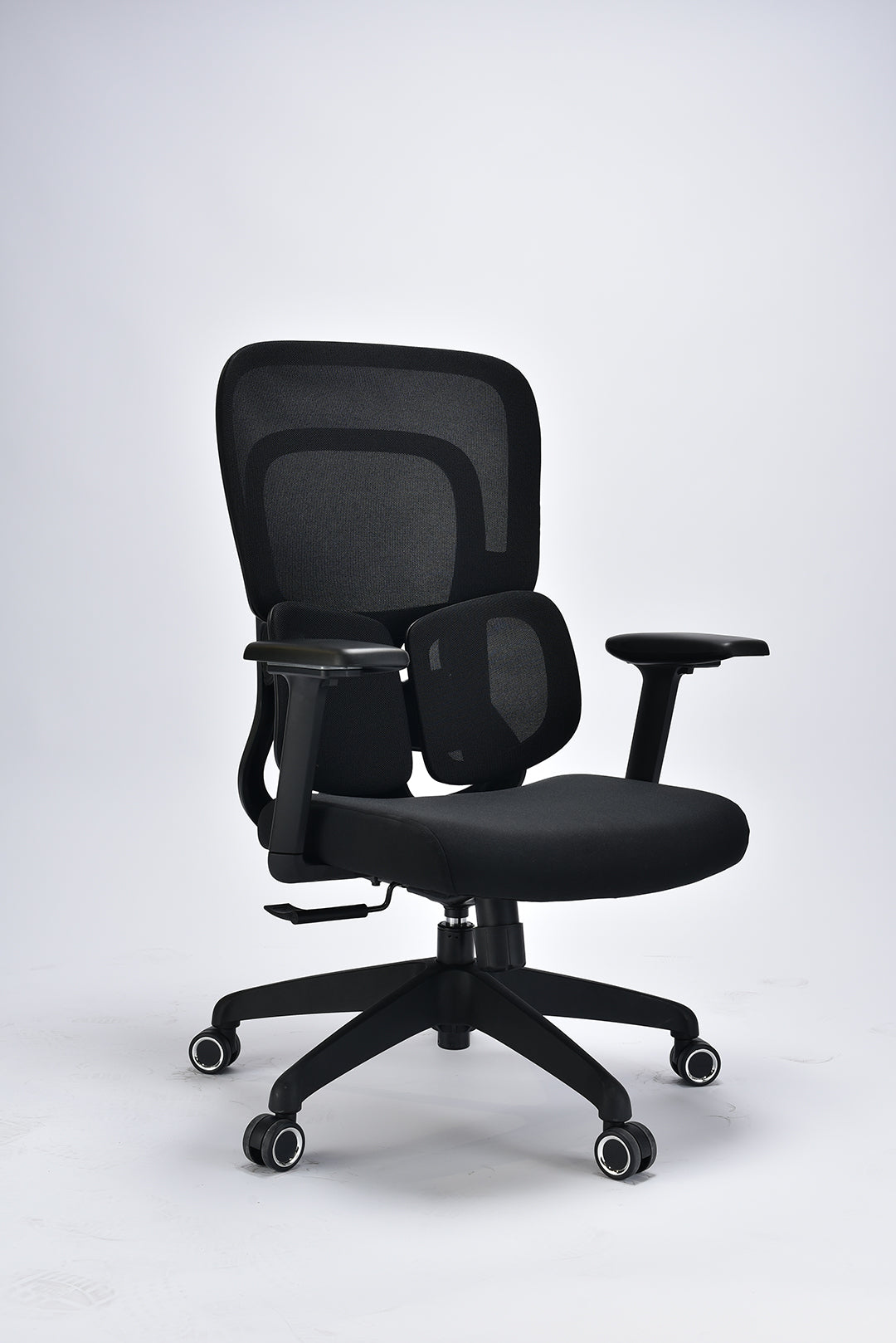JOHOOFURNITURE Uusimman toimistotuolin kolmivyöhykkeinen lannerangan tuki  N837