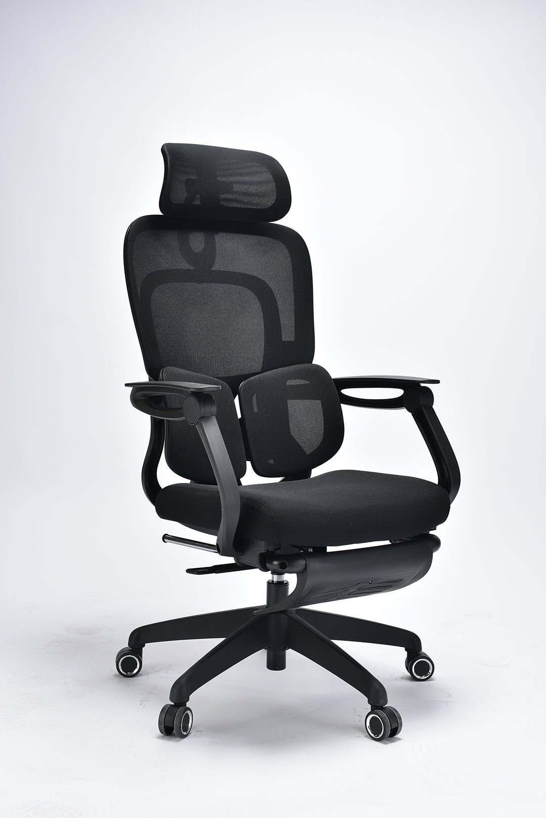 JOHOOFURNITURE Three-zone lumbar support design in the latest office chair With Footrest pedalN837