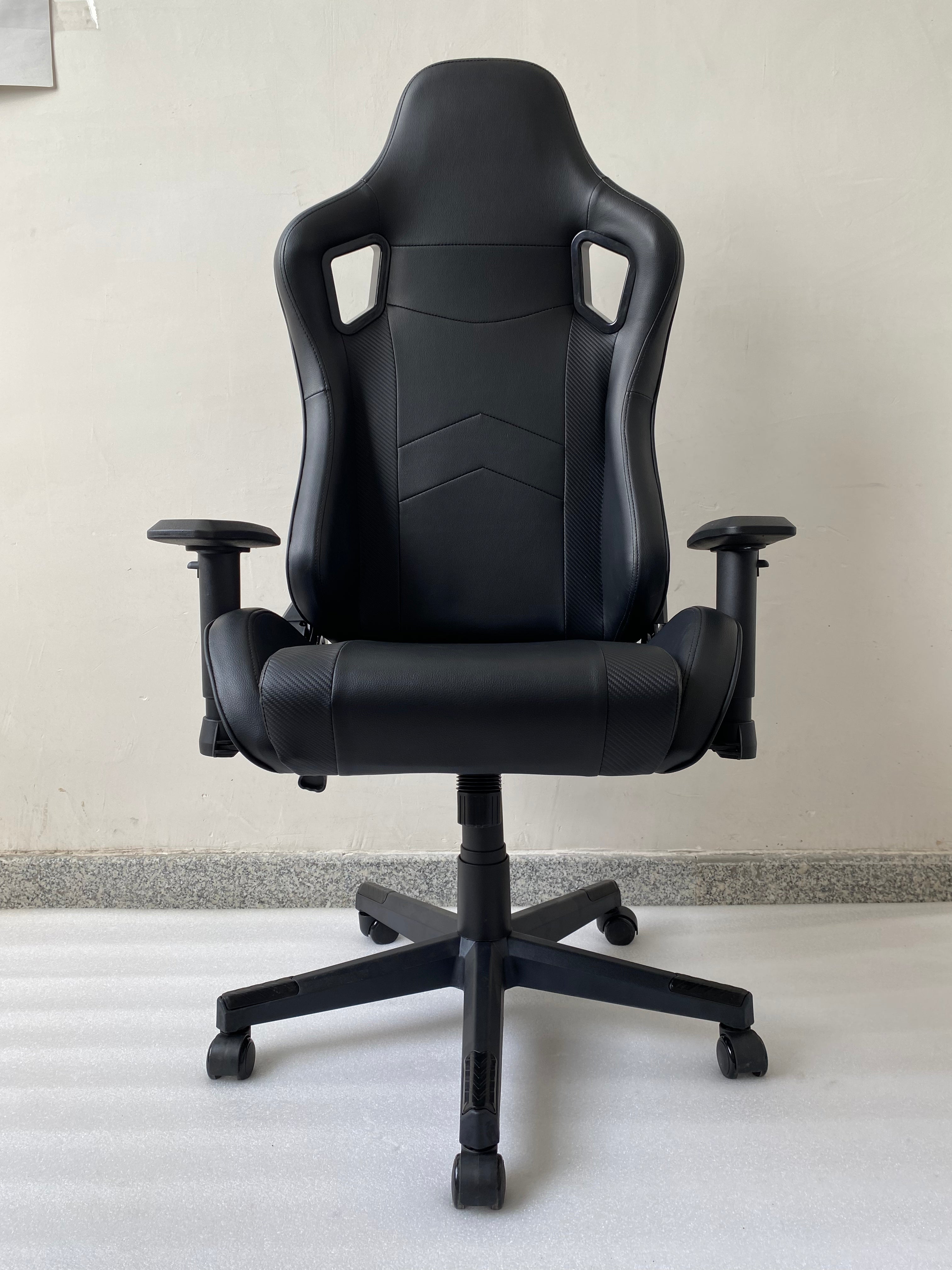 JOHOOFURNITURE Mould Foam Gaming Chair All Black OEM ODM YJ05