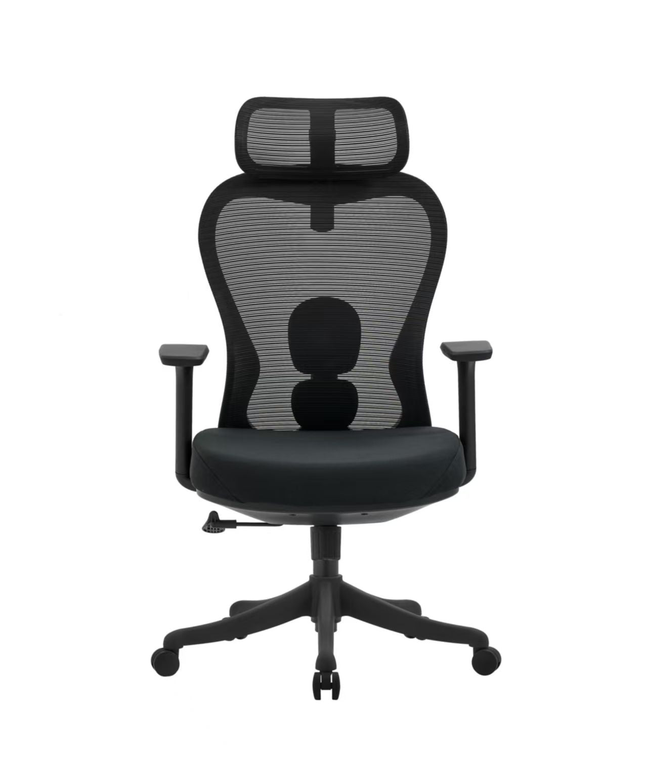 JOHOOFURNITURE 3D headrest and Height Adjustable Lumbar Support N819