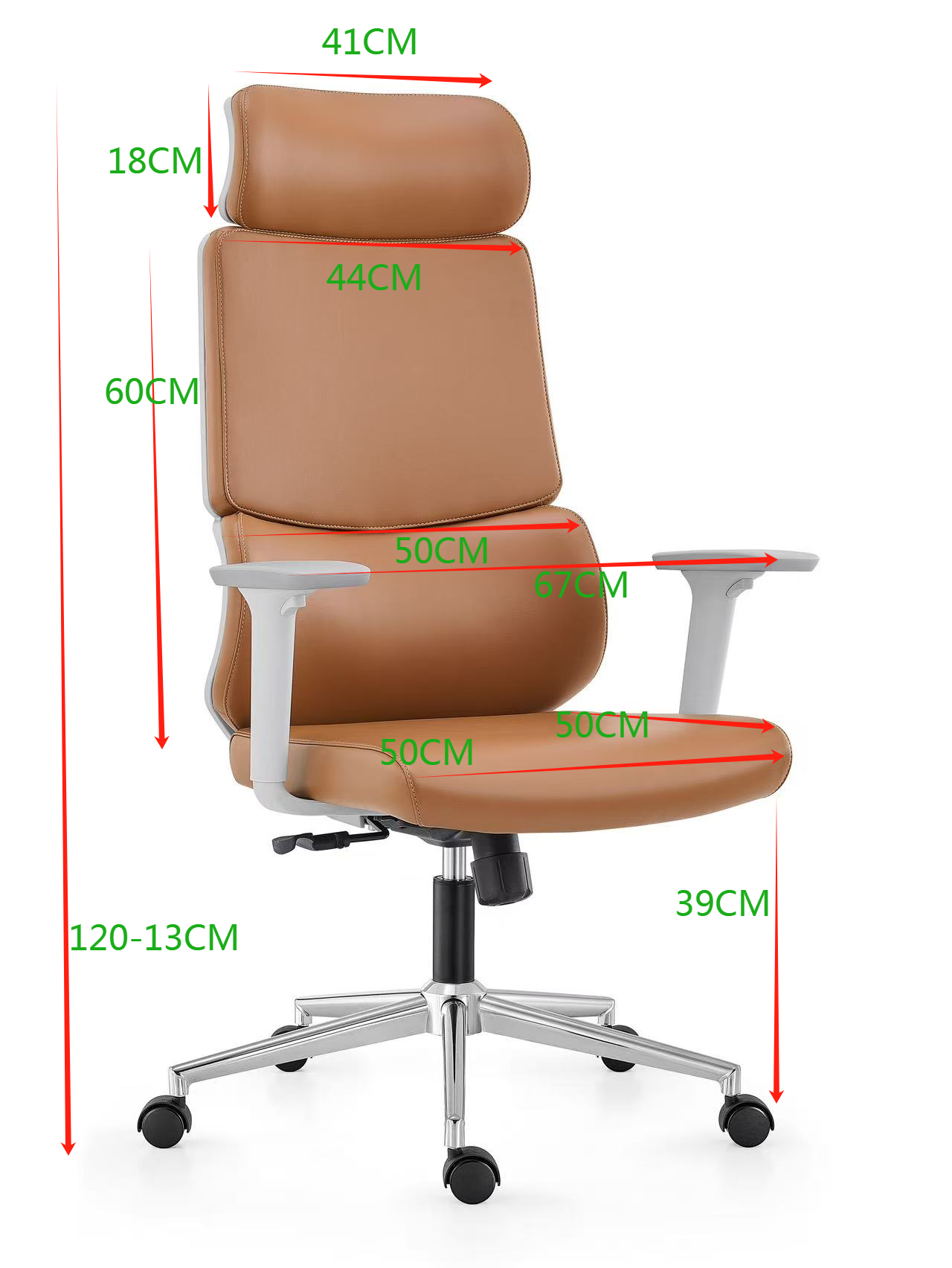 Johoofurniture All Mould Foam Leather Chair A10