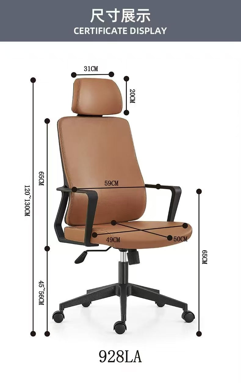 Johoofurniture New Design All Mould Foam Leather Chair A11