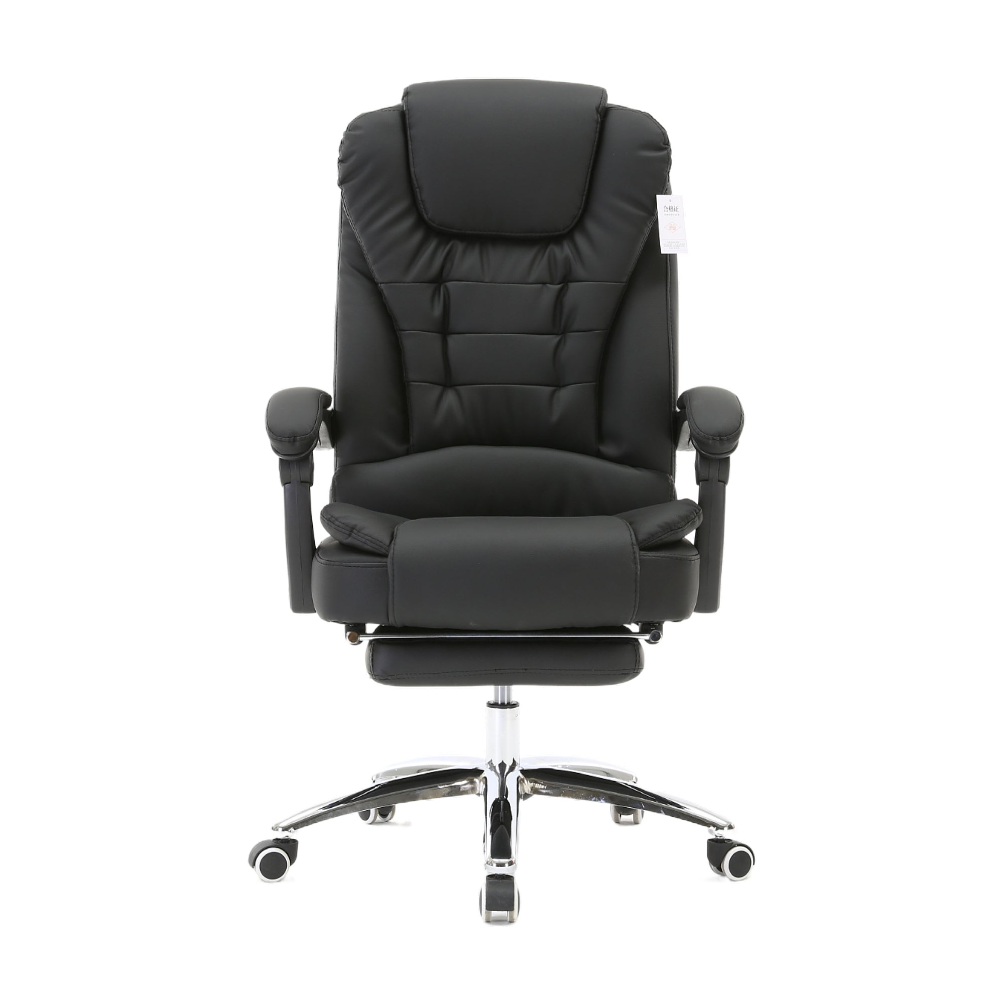 Johoofurniture Reclining leather chair with Footrest Q026