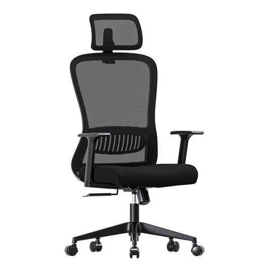 Large Mesh Staff Office Chair with Headrest