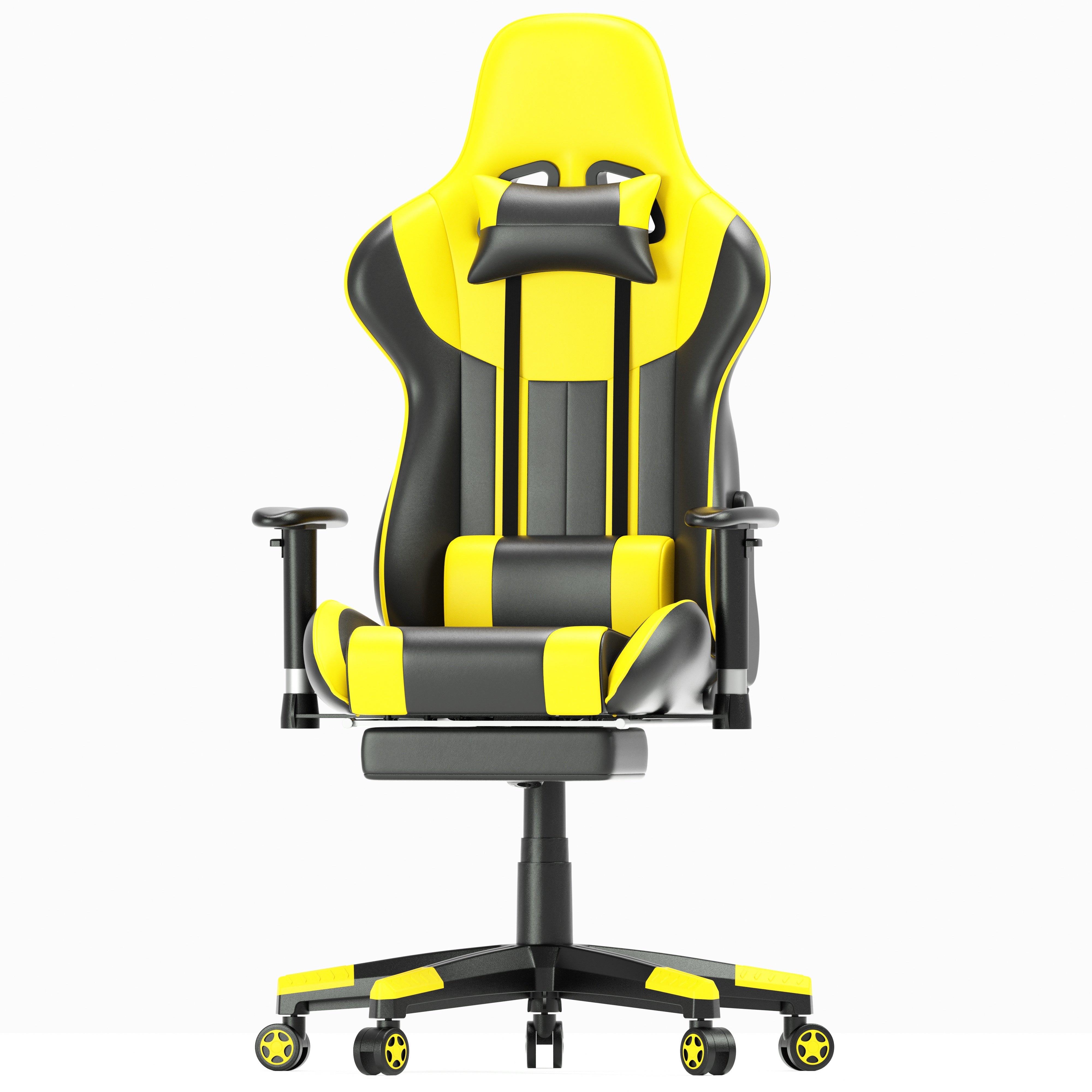 JOHOOFURNITURE Gaming Chair D0939F with footrest for relax