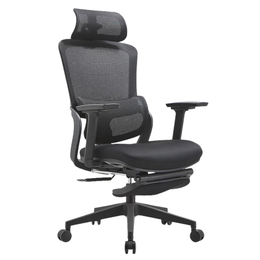 JOHOOFURNITURE All Mesh Chair With Fexible Lumbar Support S1