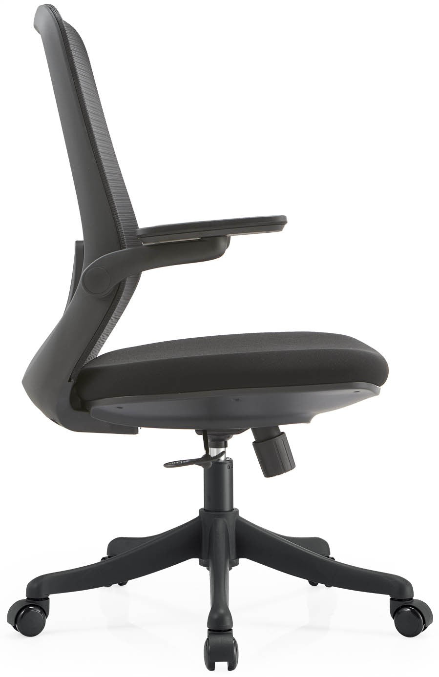 JOHOOFURNITURE Lumbar Support Height Adjusted Mesh Chair Without Headrest B2-M03