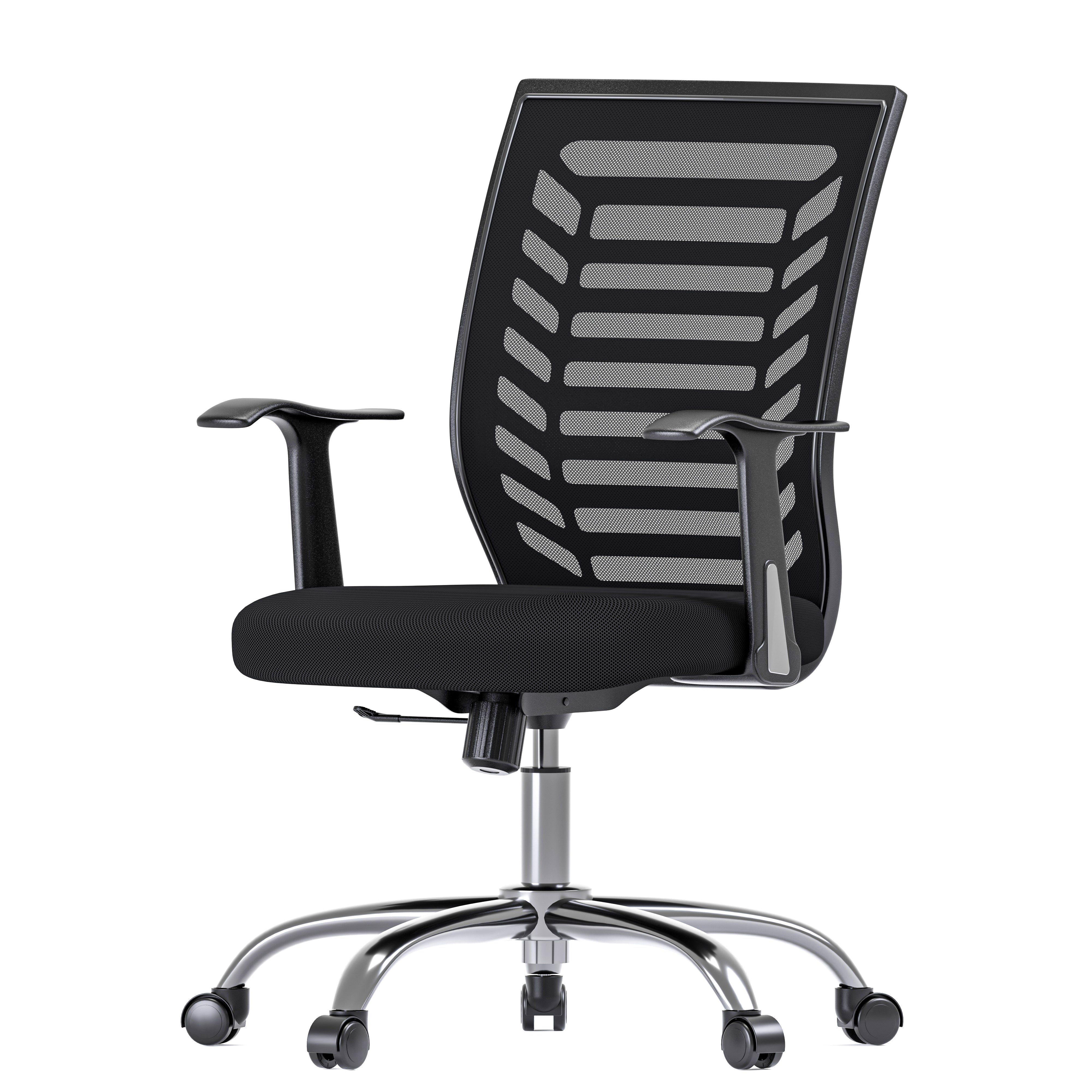 JOHOOFURNITURE Plastic Back Office Chair Y02