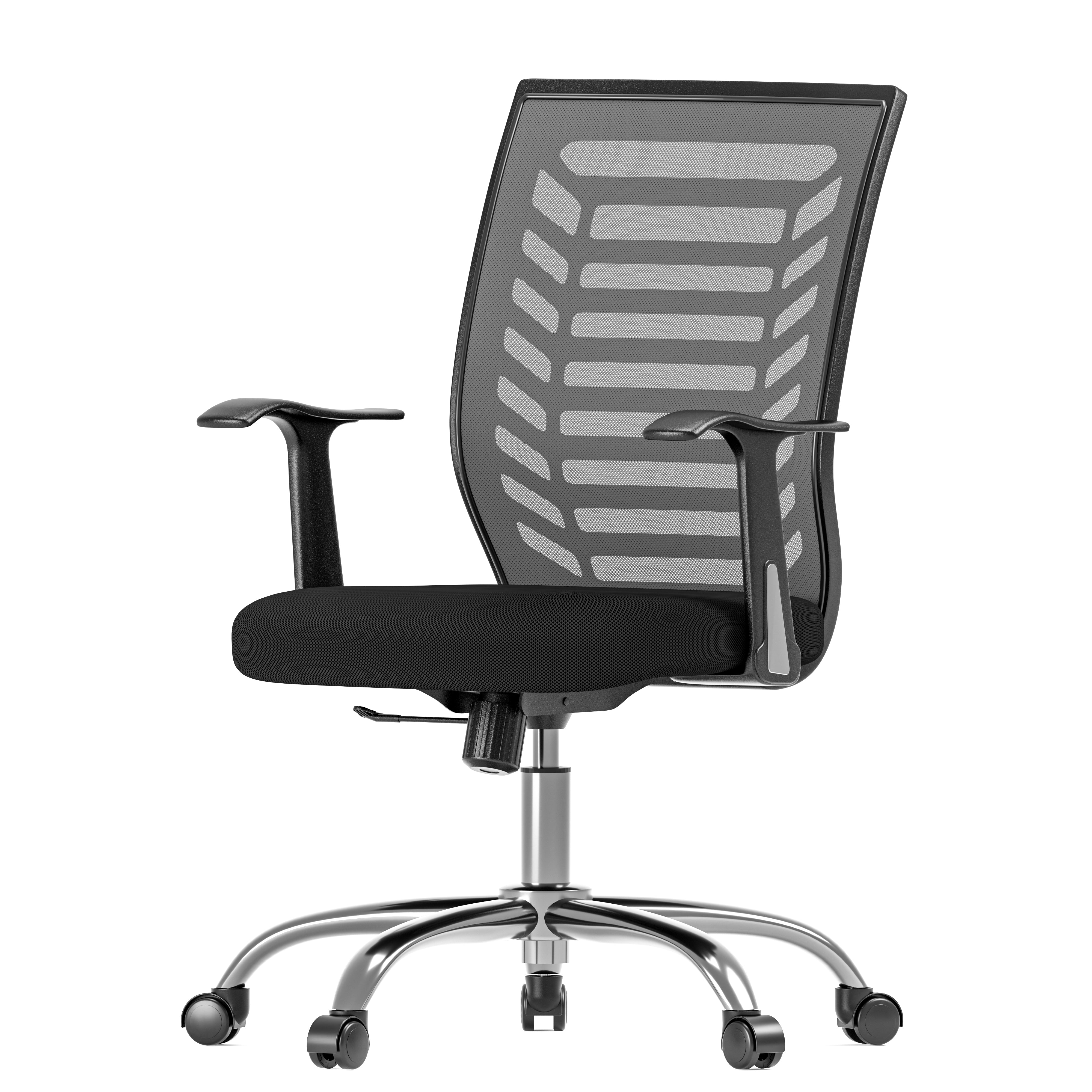 JOHOOFURNITURE Plastic Back Office Chair Y02