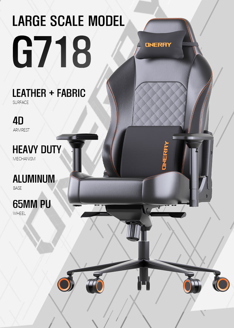 JOHOOFURNITURE High End Gaming Chair GT718