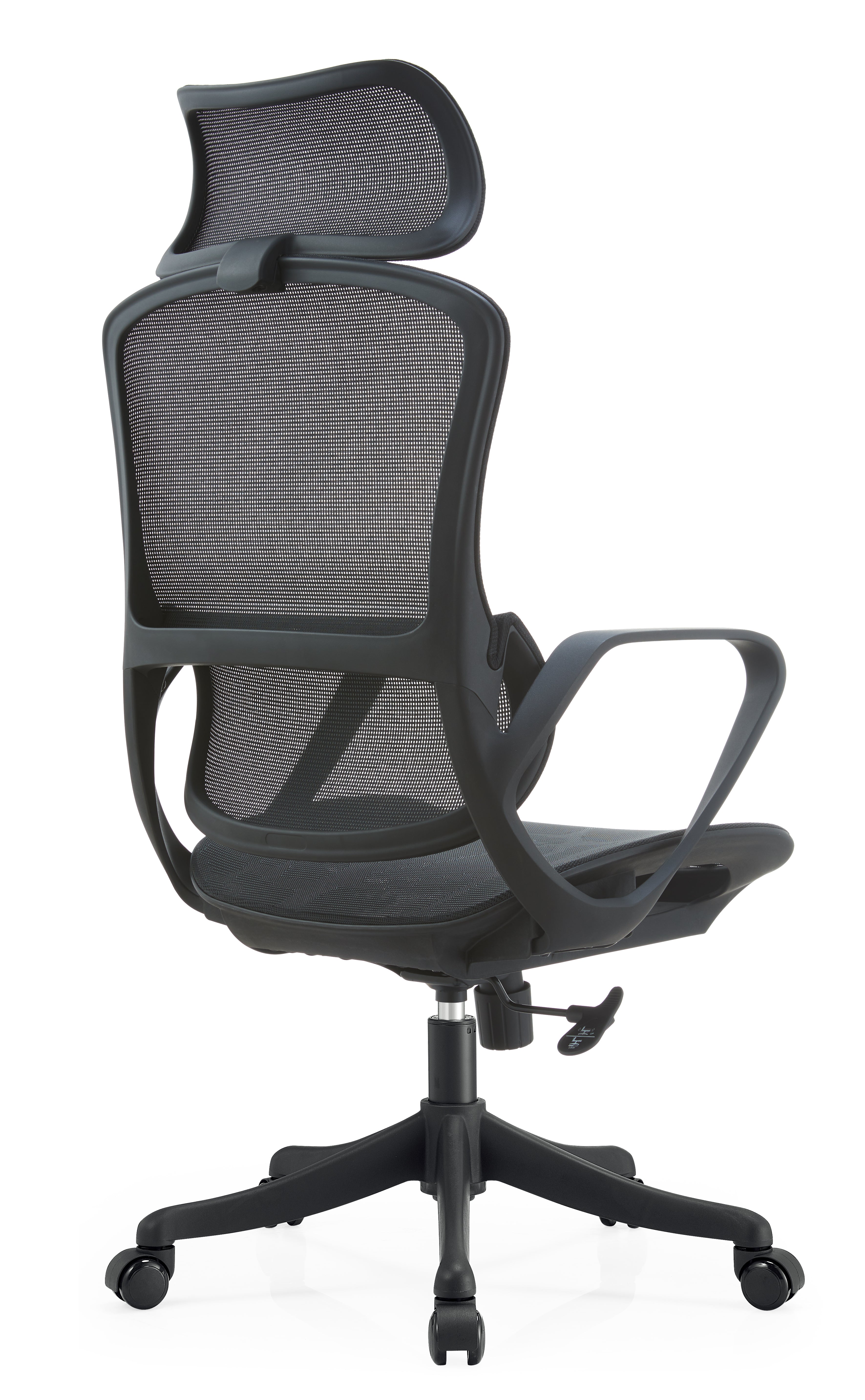 JOHOOFURNITURE Cost-effective Staff Office Chair All Mesh with Soft Lumbar Support YC80