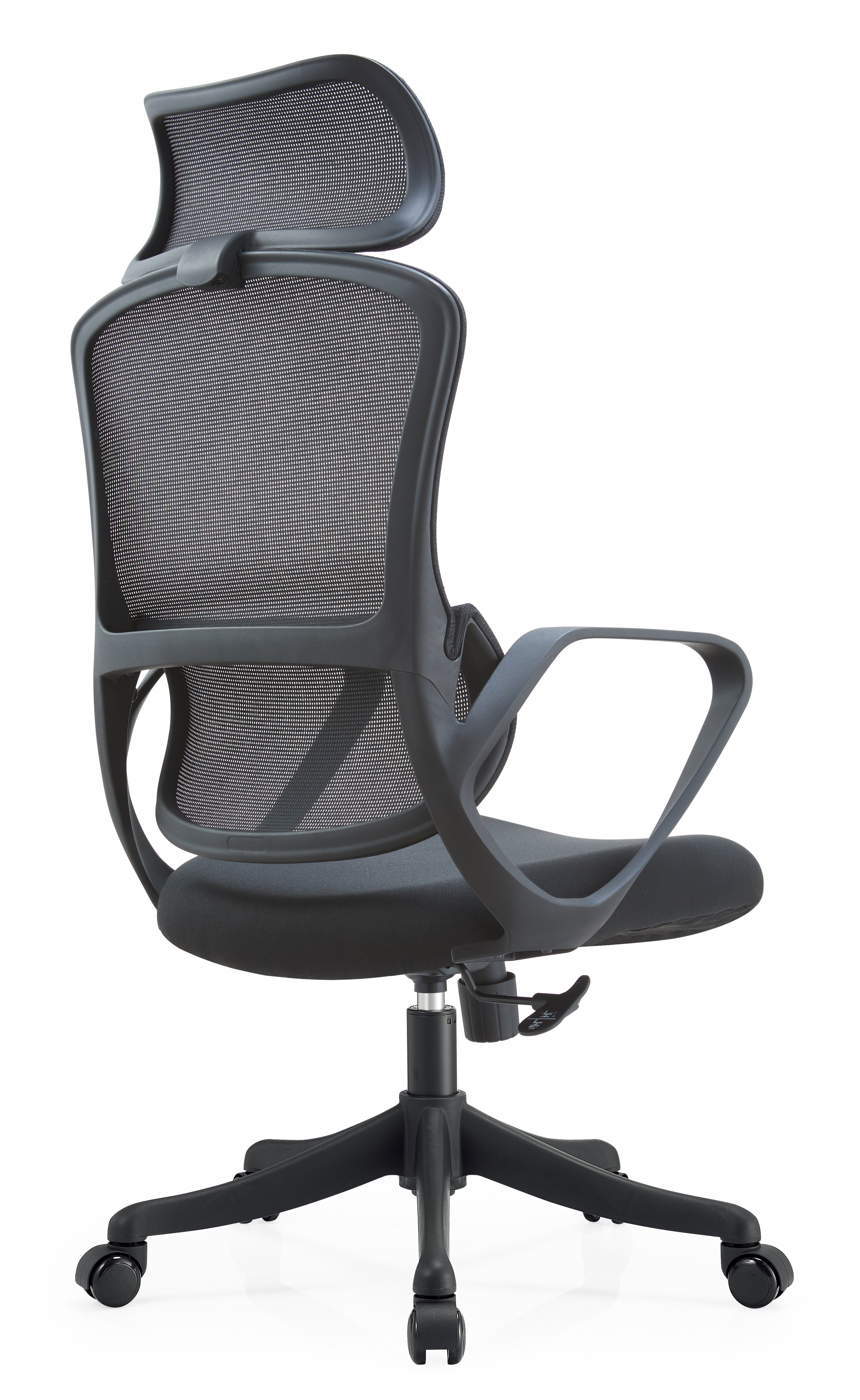 JOHOOFURNITURE Cost-effective Staff Mesh Chair Foam Seat with Soft Lumbar Support YC80