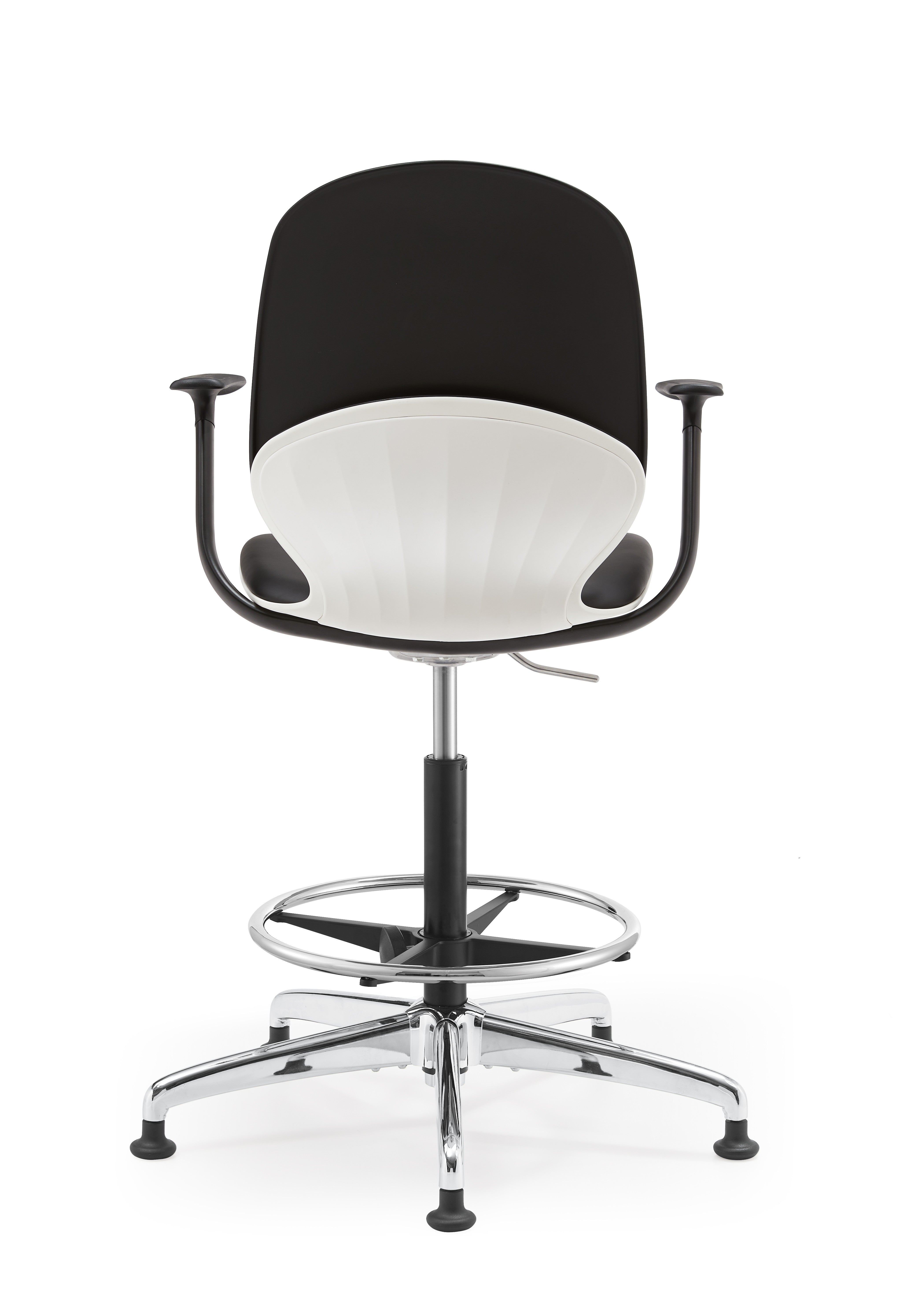 JOHOOFURNITURE PP Structural Backrest BIFMA Test Passed Bar Chair YC597