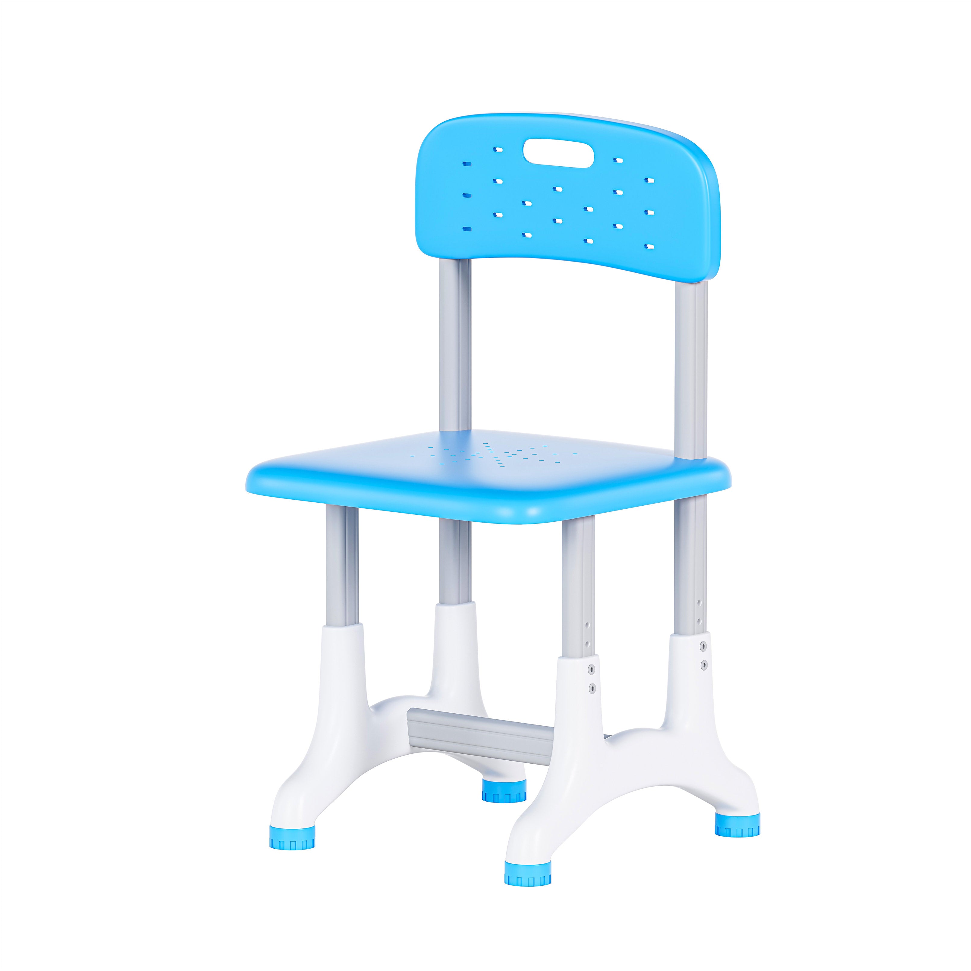 JOHOOFURNITURE Bàn và ghế học tập cho trẻ em Doanh số bán hàng cao nhất K03 Màu xanh