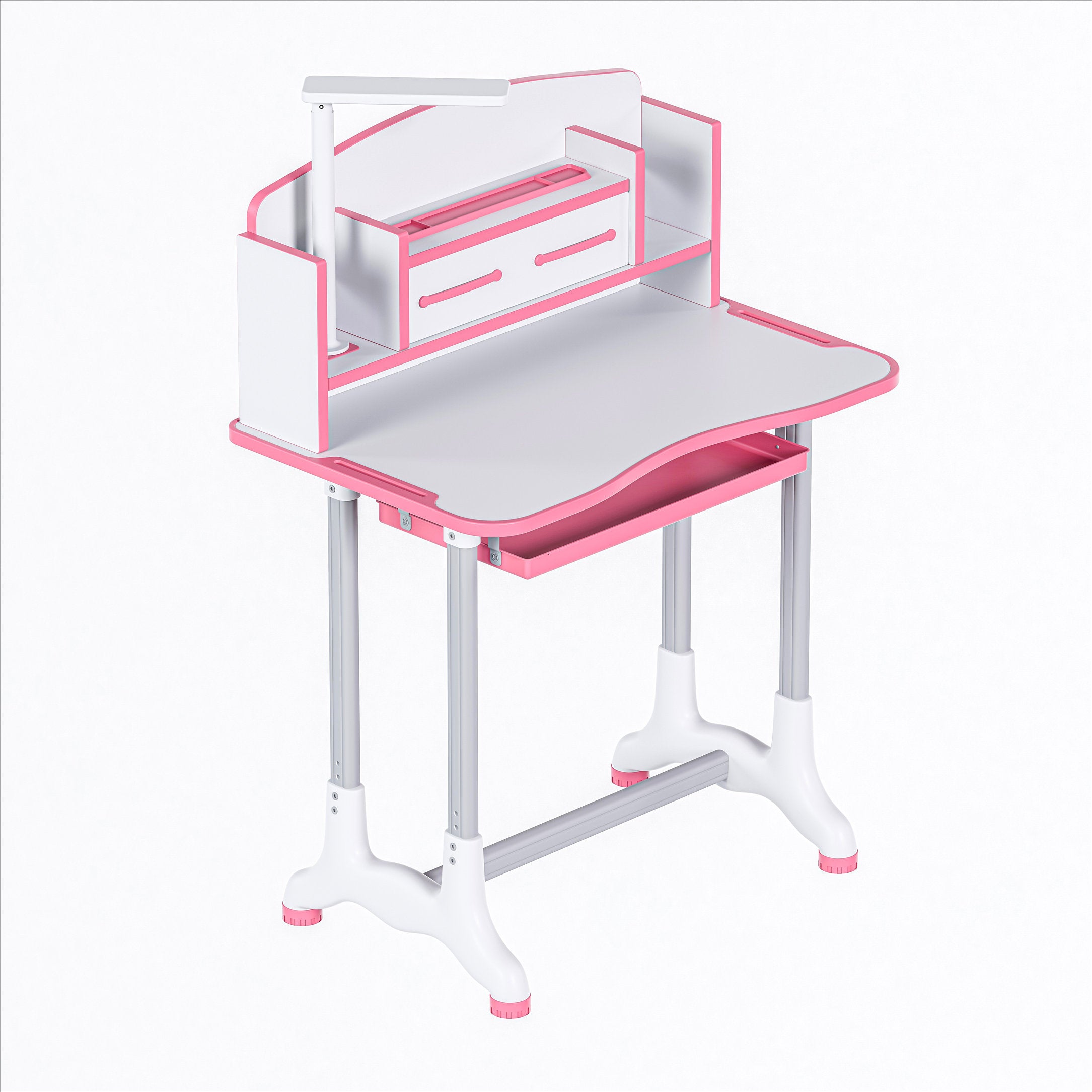 JOHOOFURNITURE Bàn và ghế học tập cho trẻ em Doanh số bán hàng cao nhất K03 màu hồng