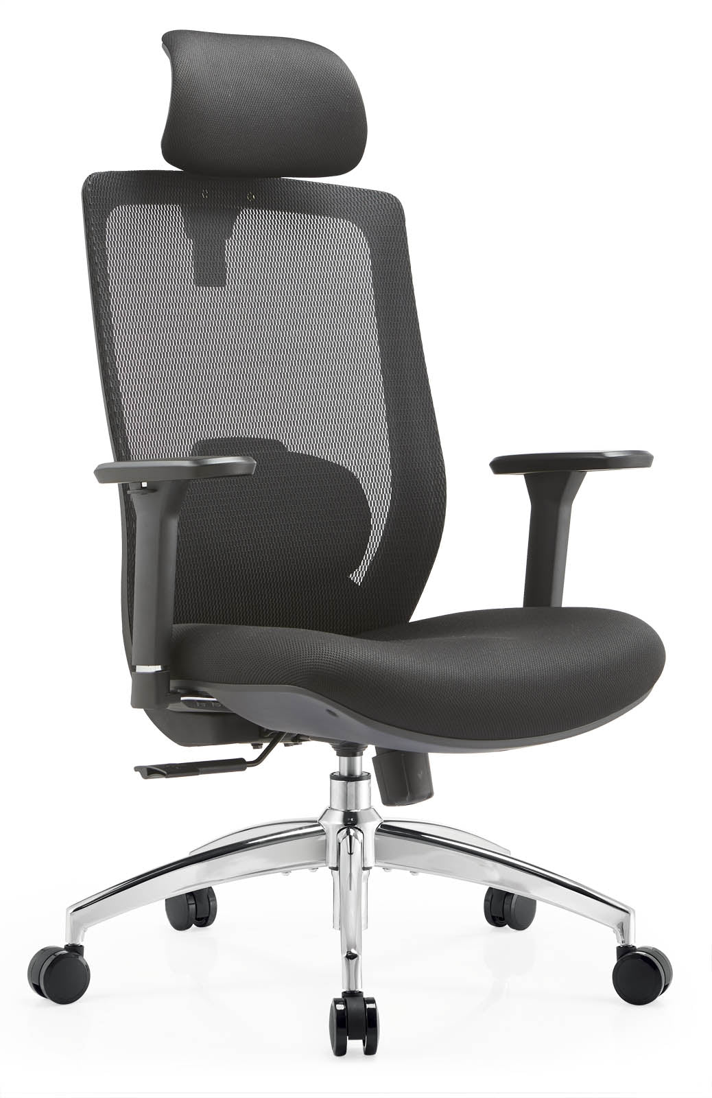 JOHOOFURNITURE Electroplated Removable Base Mesh Chair V6-H04