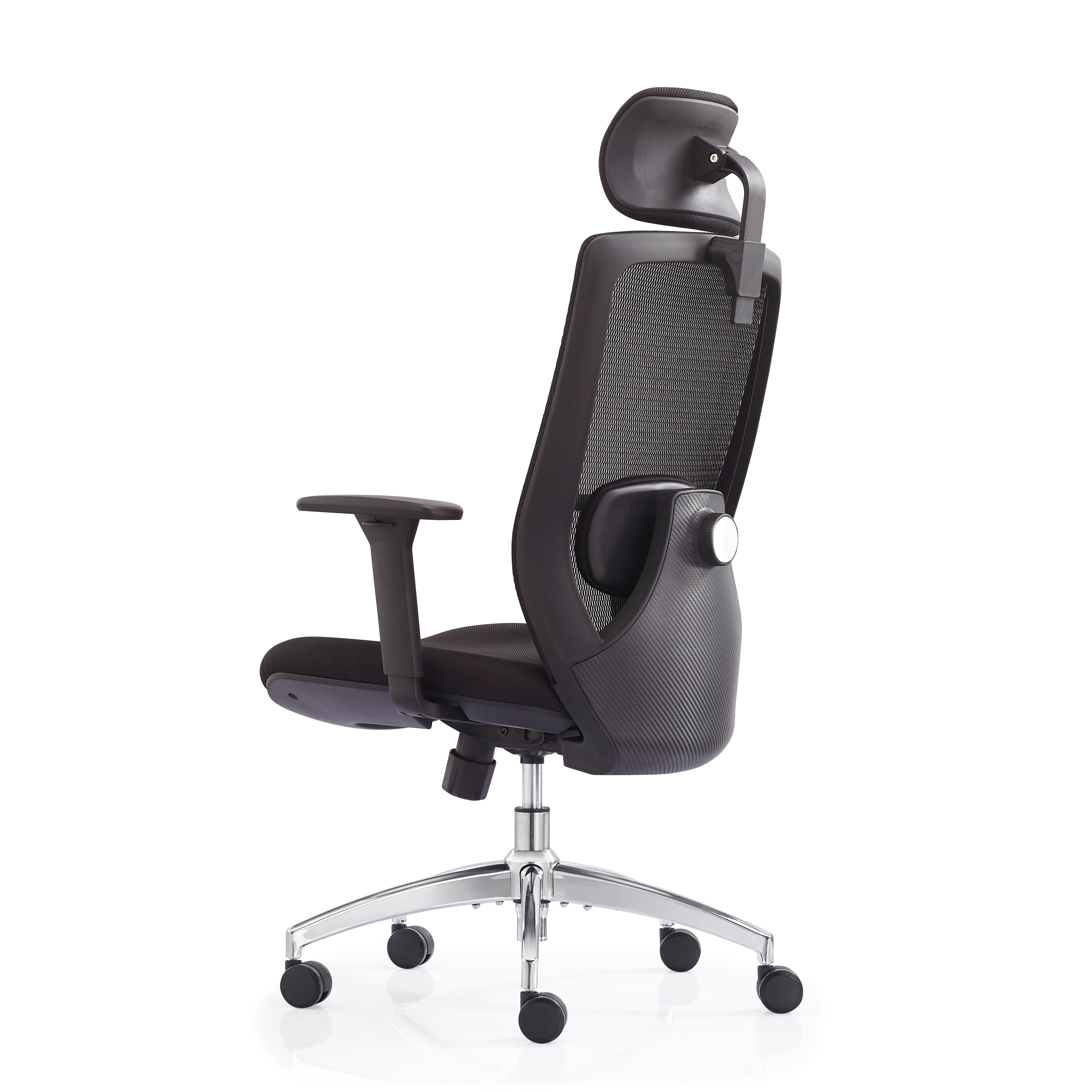 JOHOOFURNITURE Electroplated Removable Base Mesh Chair V6-H04