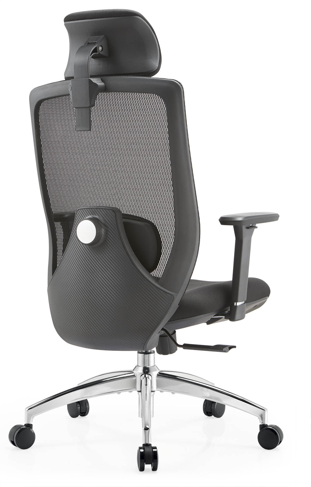 JOHOOFURNITURE Electroplated Removable Base Mesh Chair V6-H04