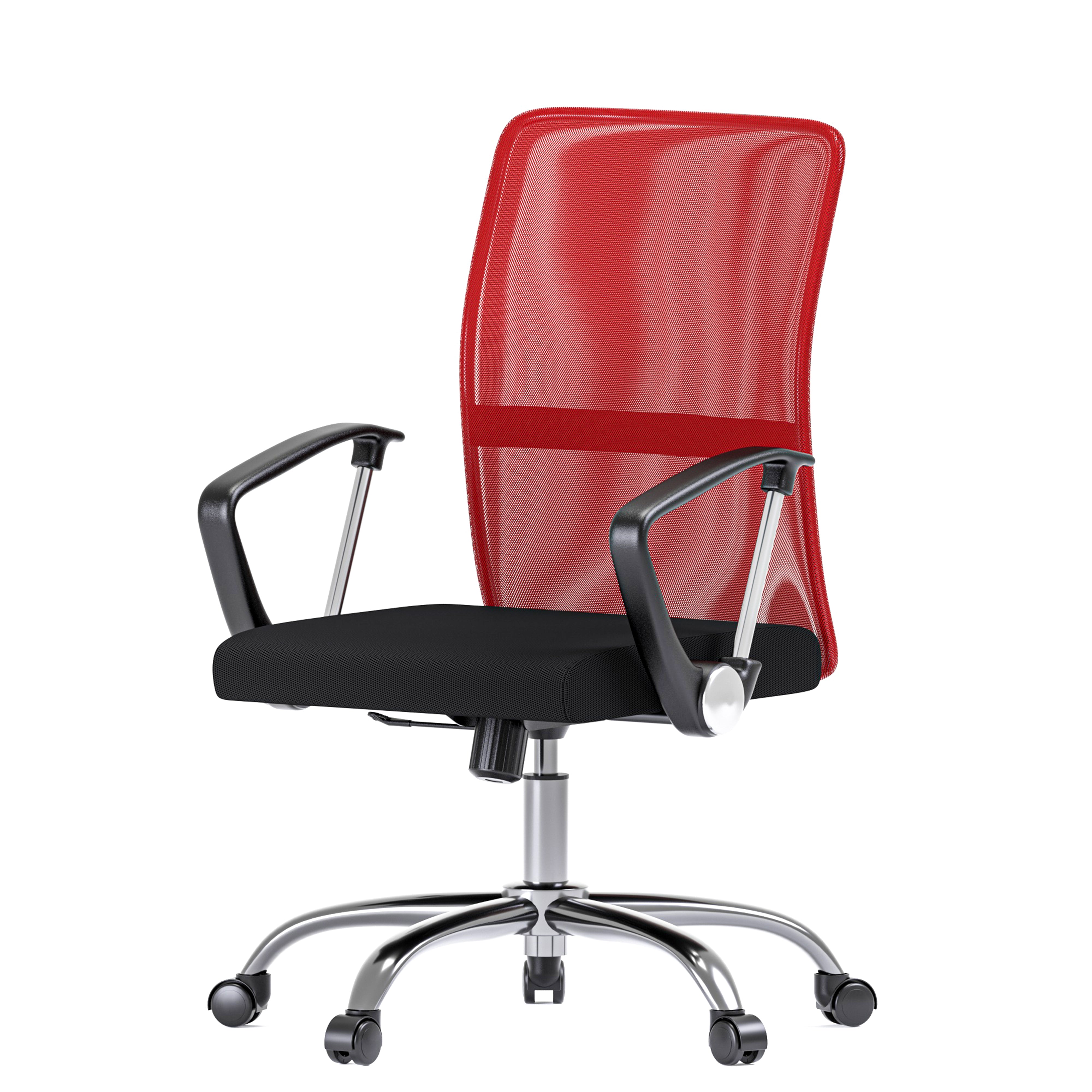 JOHOOFURNITURE Japanese-style Low-back Office Chair X038