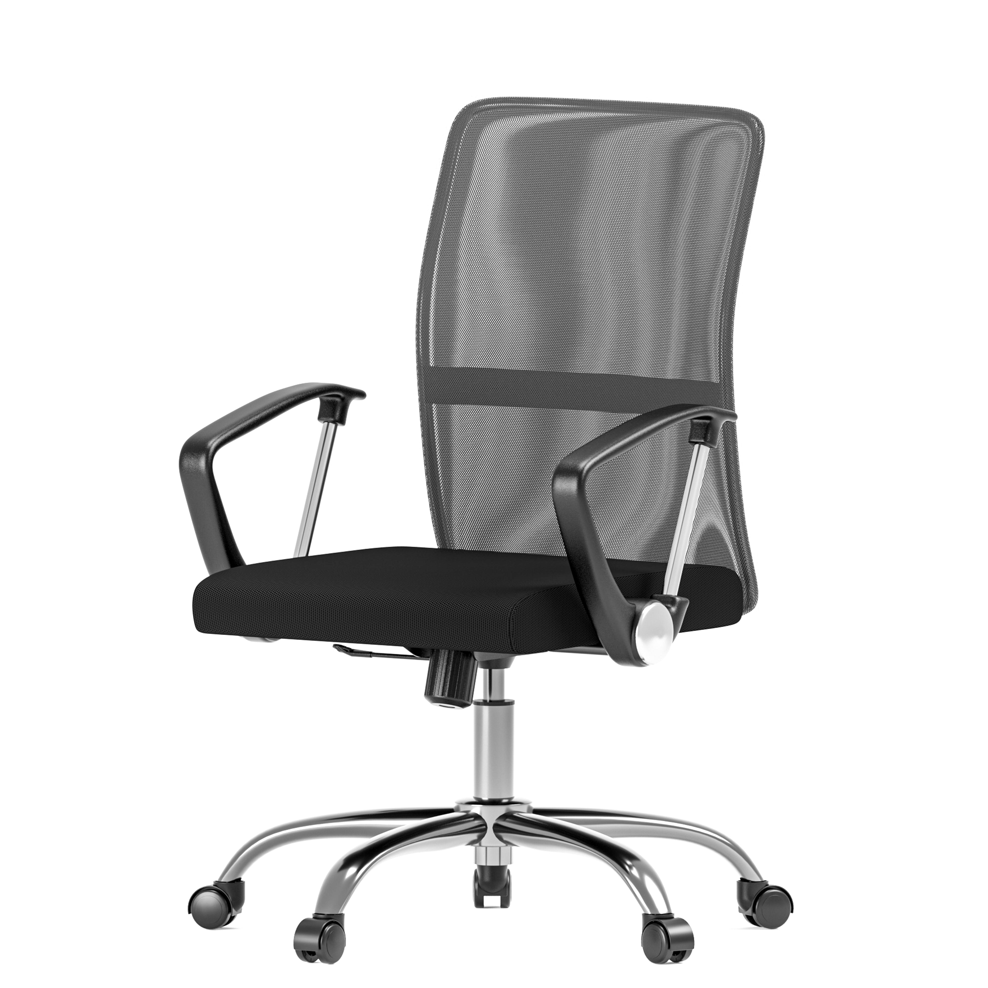 JOHOOFURNITURE Japanese-style Low-back Office Chair X038