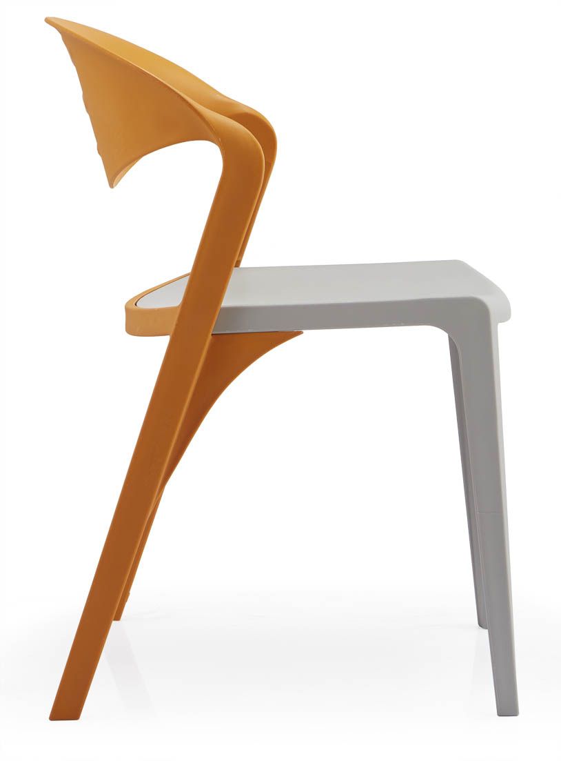 JOHOOFURNITURE Stackable & demountable Waiting Chair Four Leg Chair YC01
